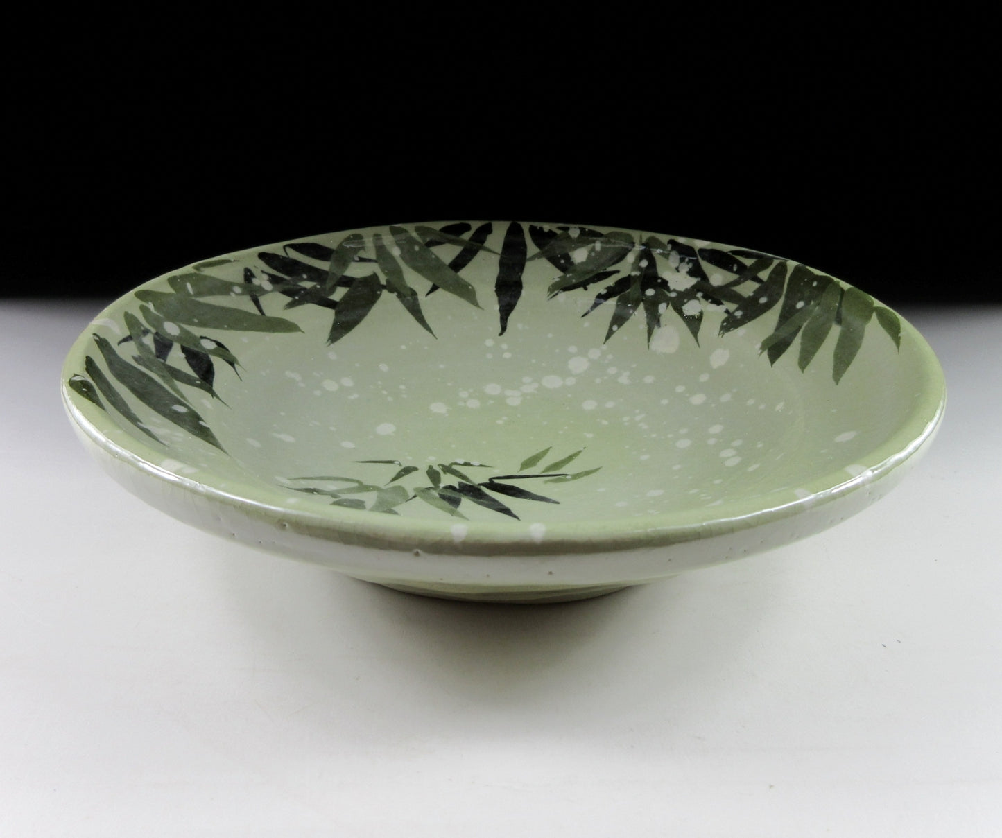 LARGE Yoshimura Rakunyu III 'Yuki Sasa' Bowl