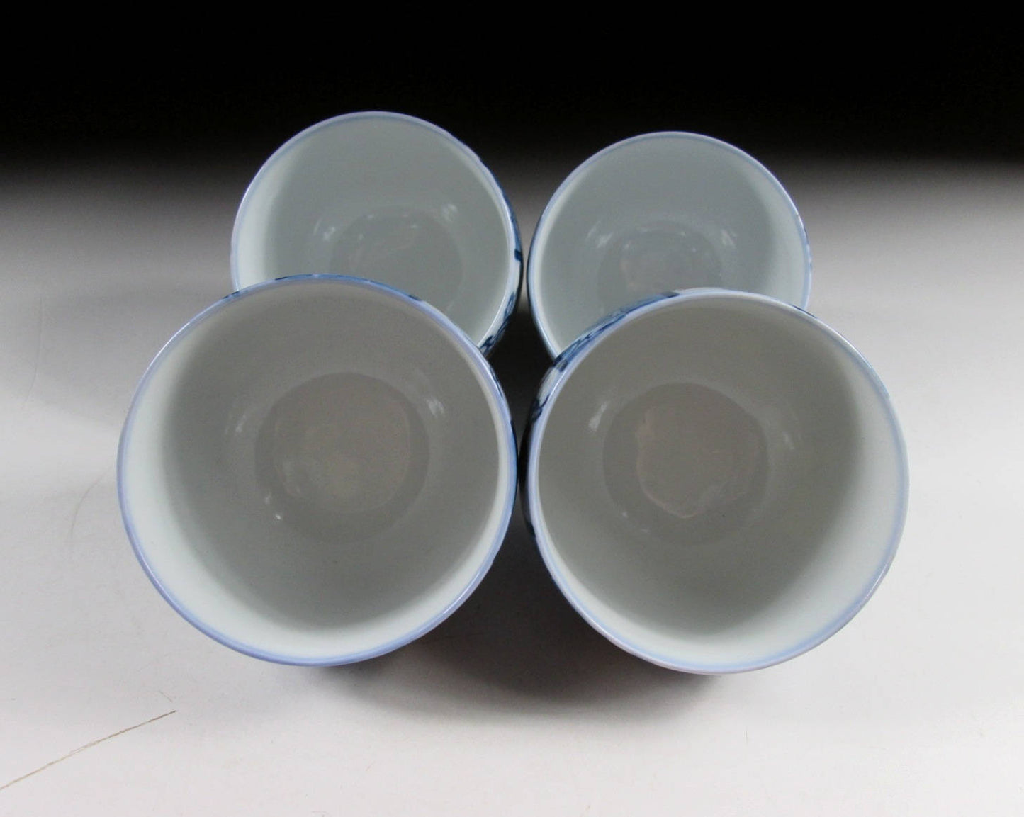 Set of Four Arita-ware Sencha Cups