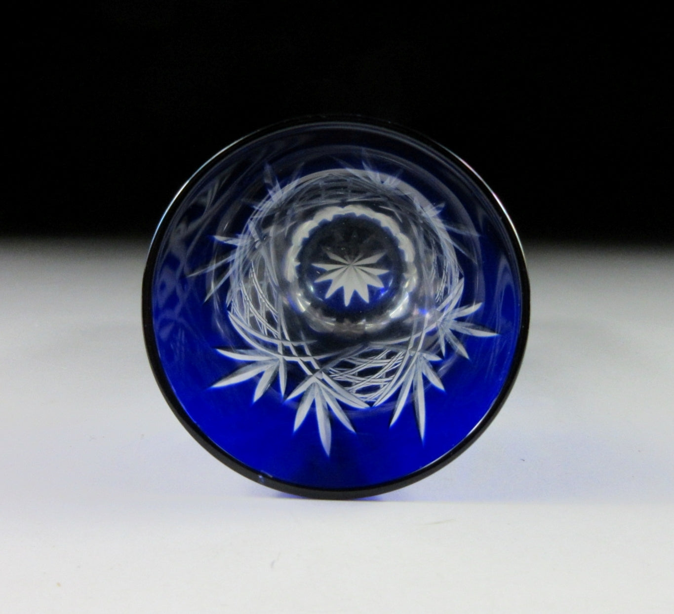 Small Vintage Kiriko Glass