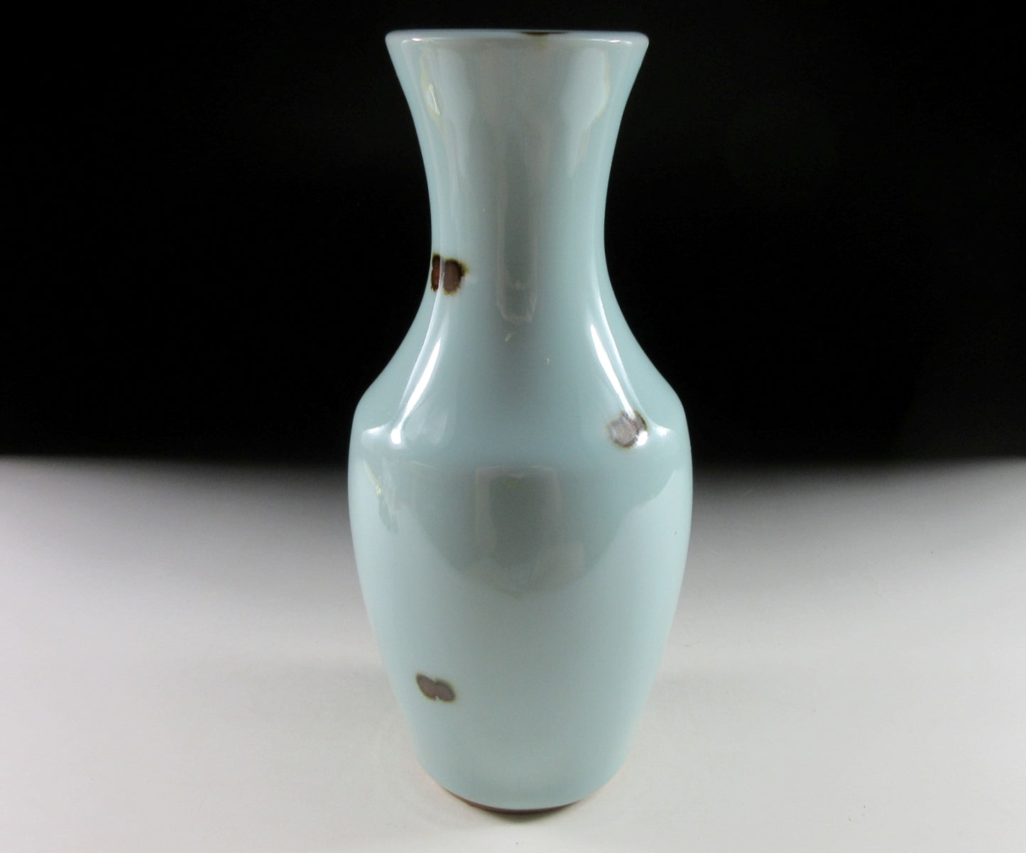 Wakunami Soryu II Celadon Glaze Vase
