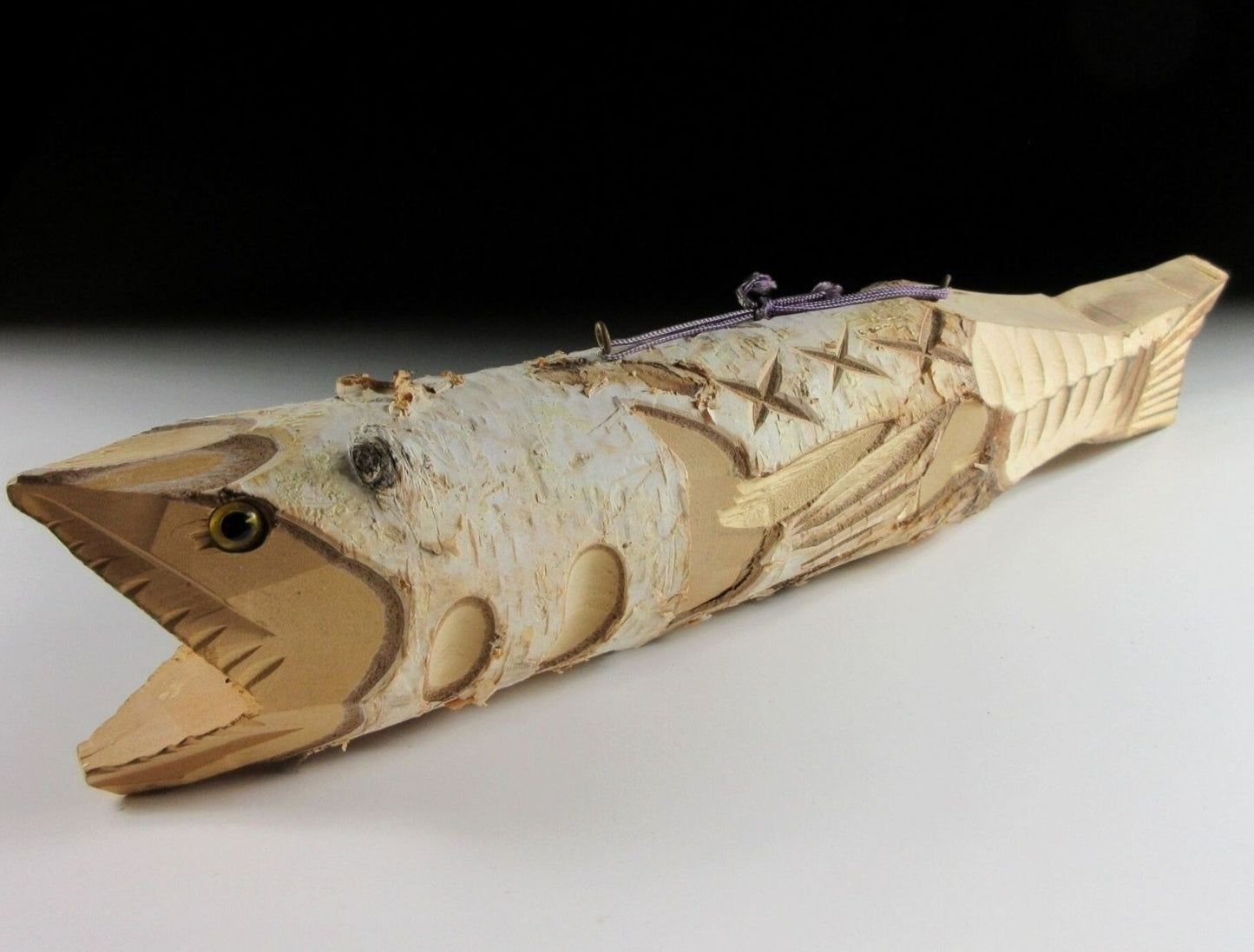 Wooden Fish Ornament #1