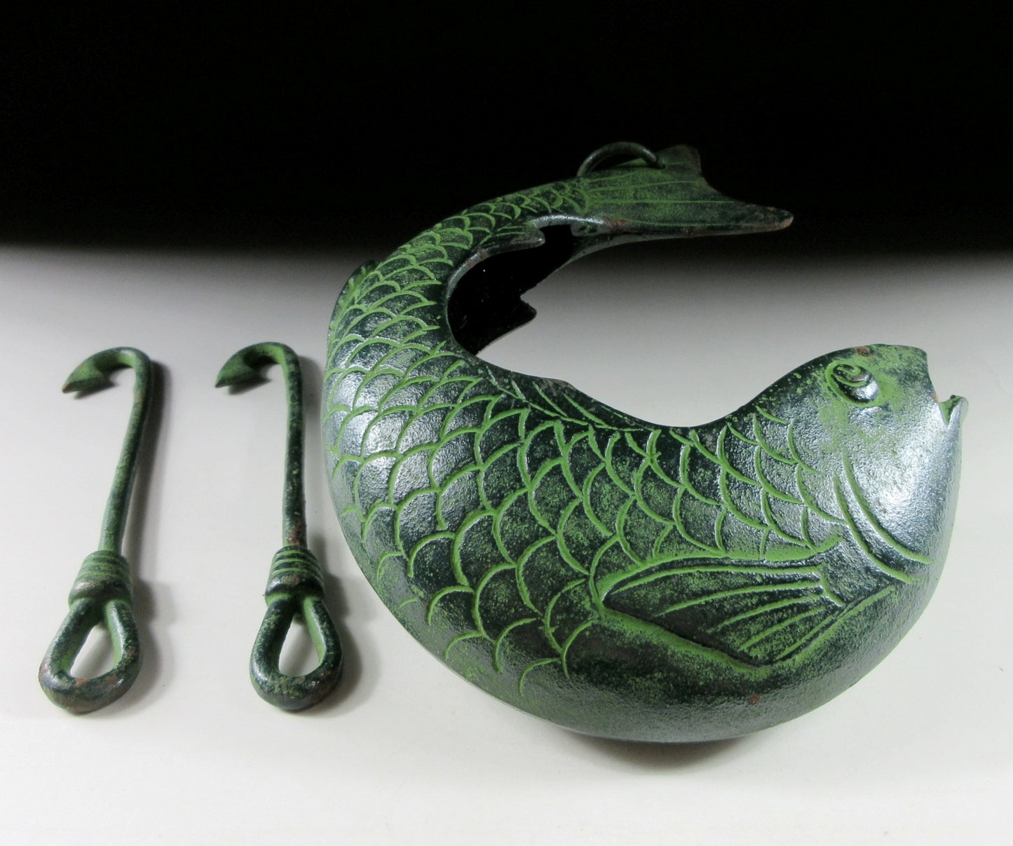 Vintage Nambu Tekki Hanging Vase
