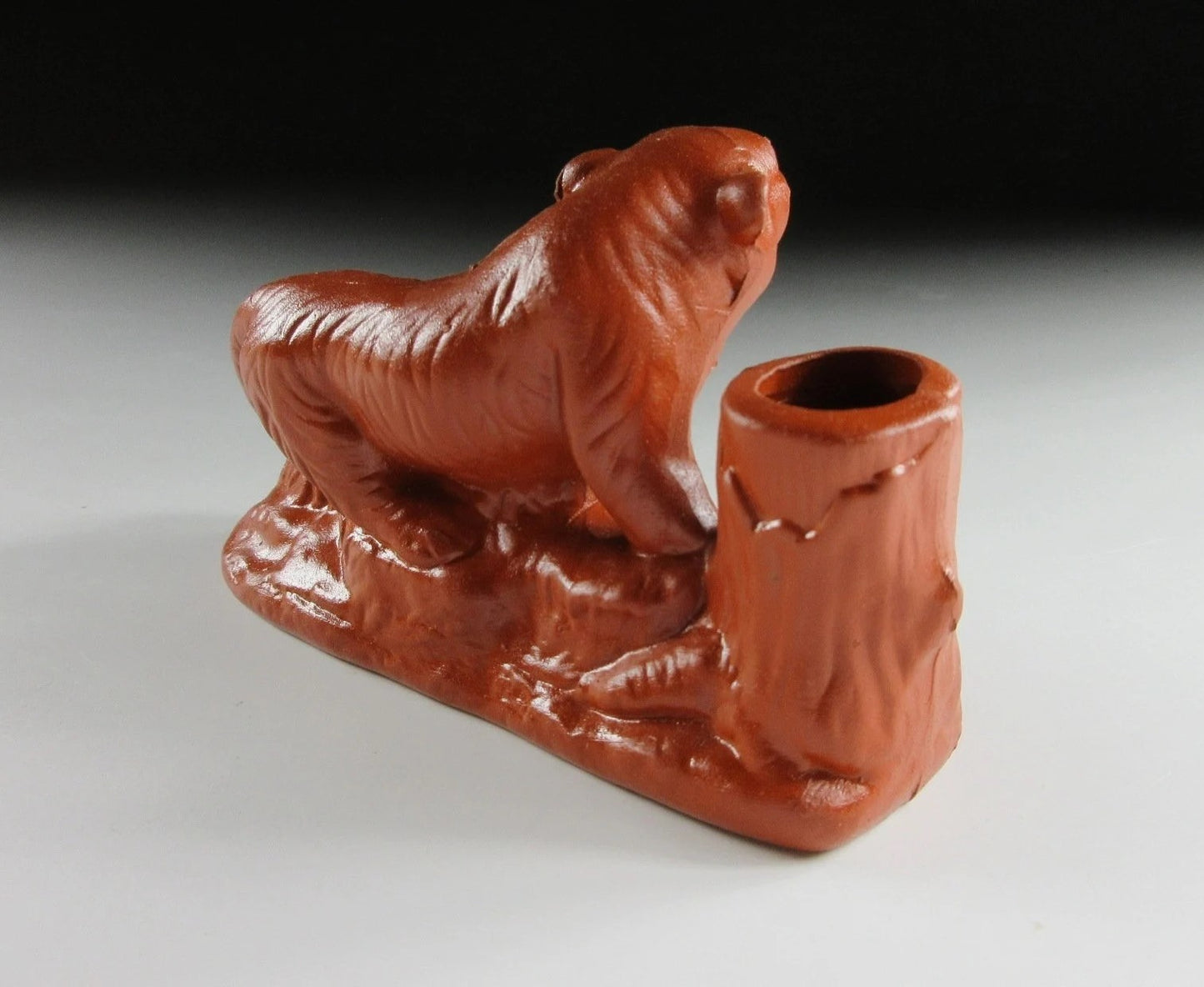 Tokoname Tiger Toothpick Holder