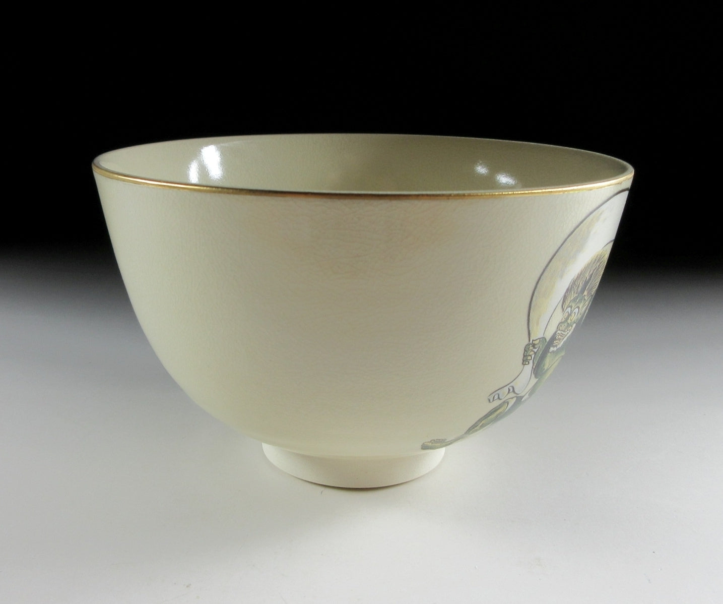 Kato Tohzan 'Fujin' God of Wind Chawan