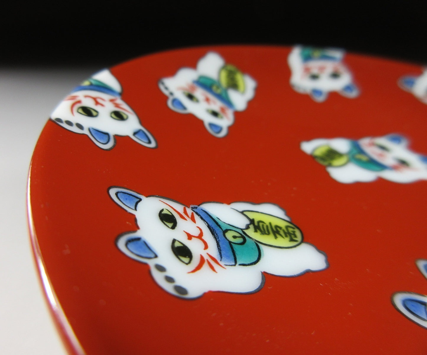 Seiko Gama Maneki Neko Mamezara Plates