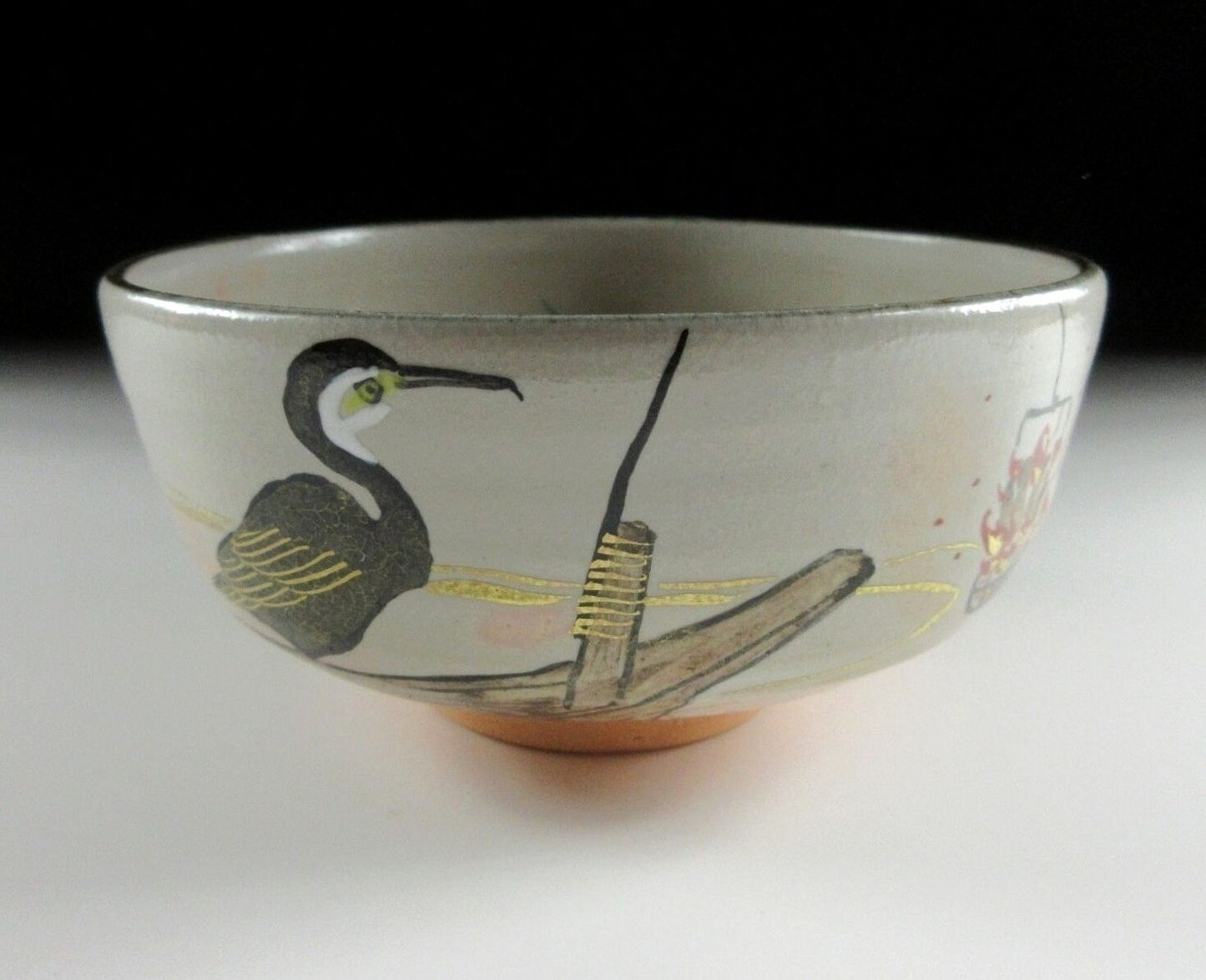 Hashimoto Shiun Cormorant Chawan