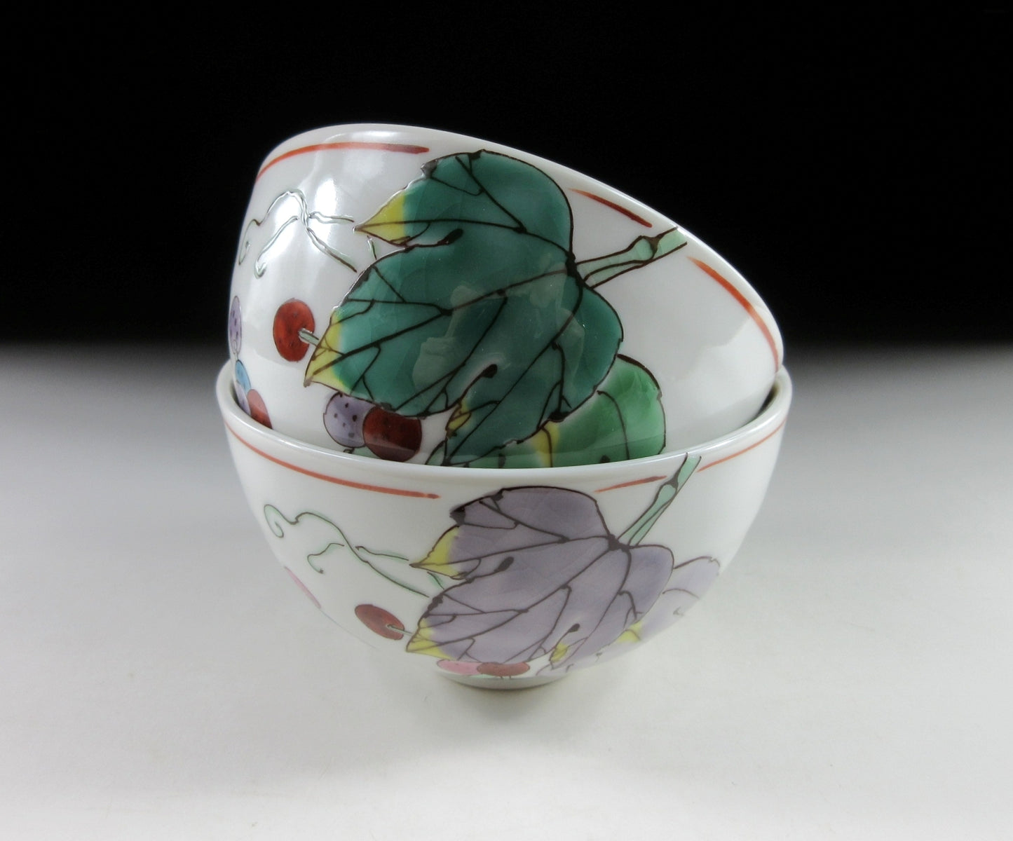 Yasushi Yamachika 'Wild Grape' Bowls