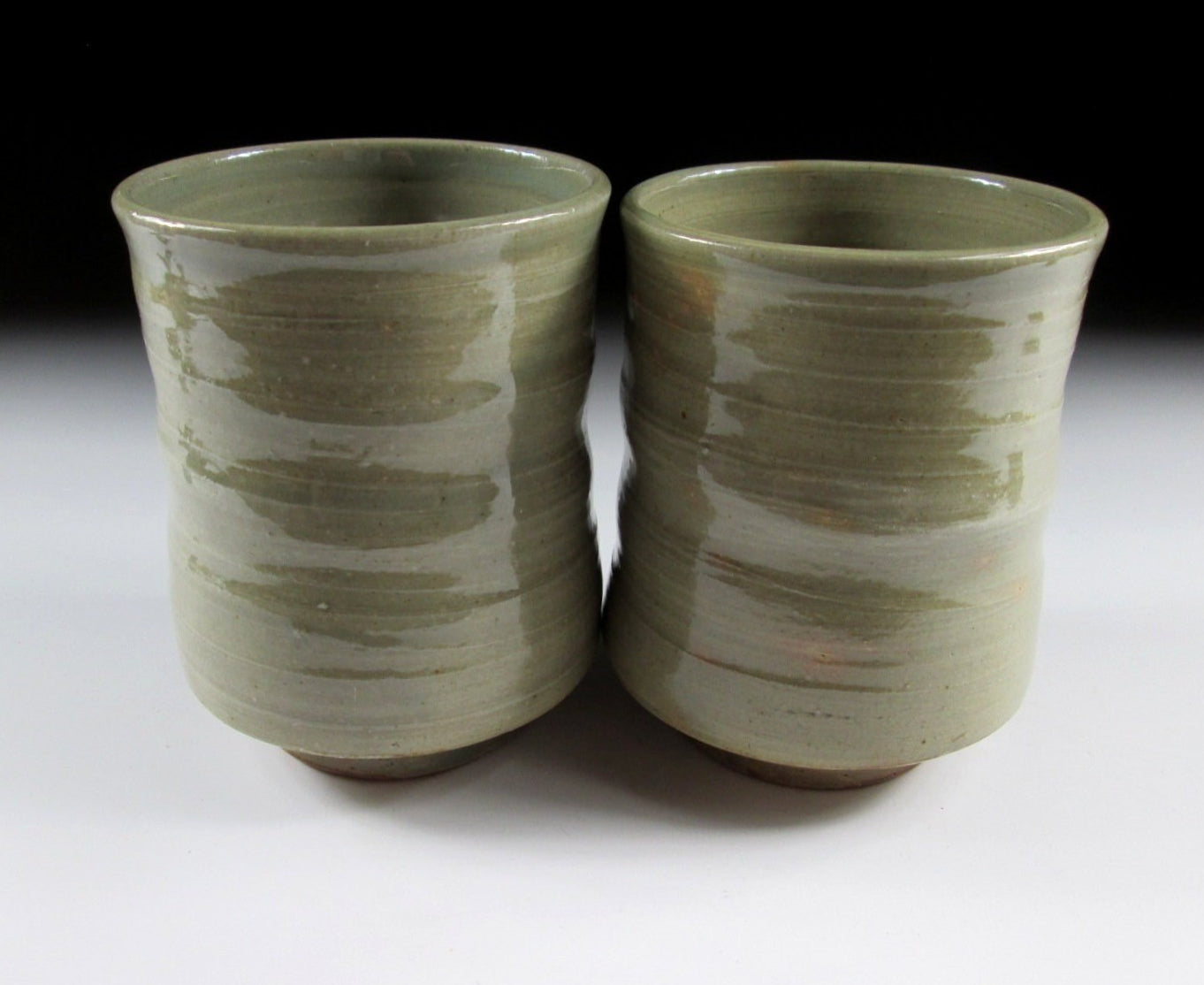 Tsuchiya Mikio III Fujina-ware Yunomi Tea Cups