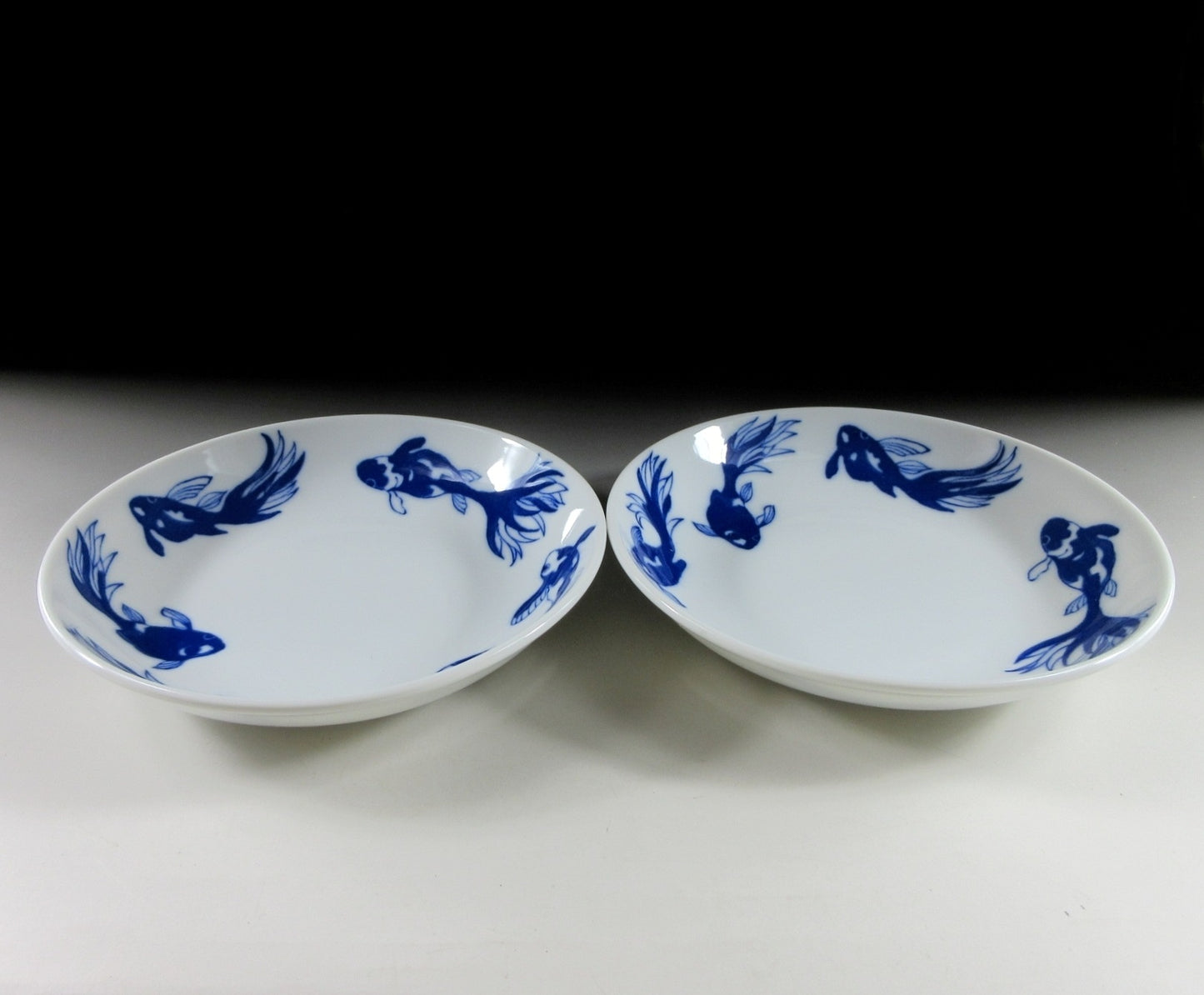 Pair of Mino-ware Kingyo Bowls