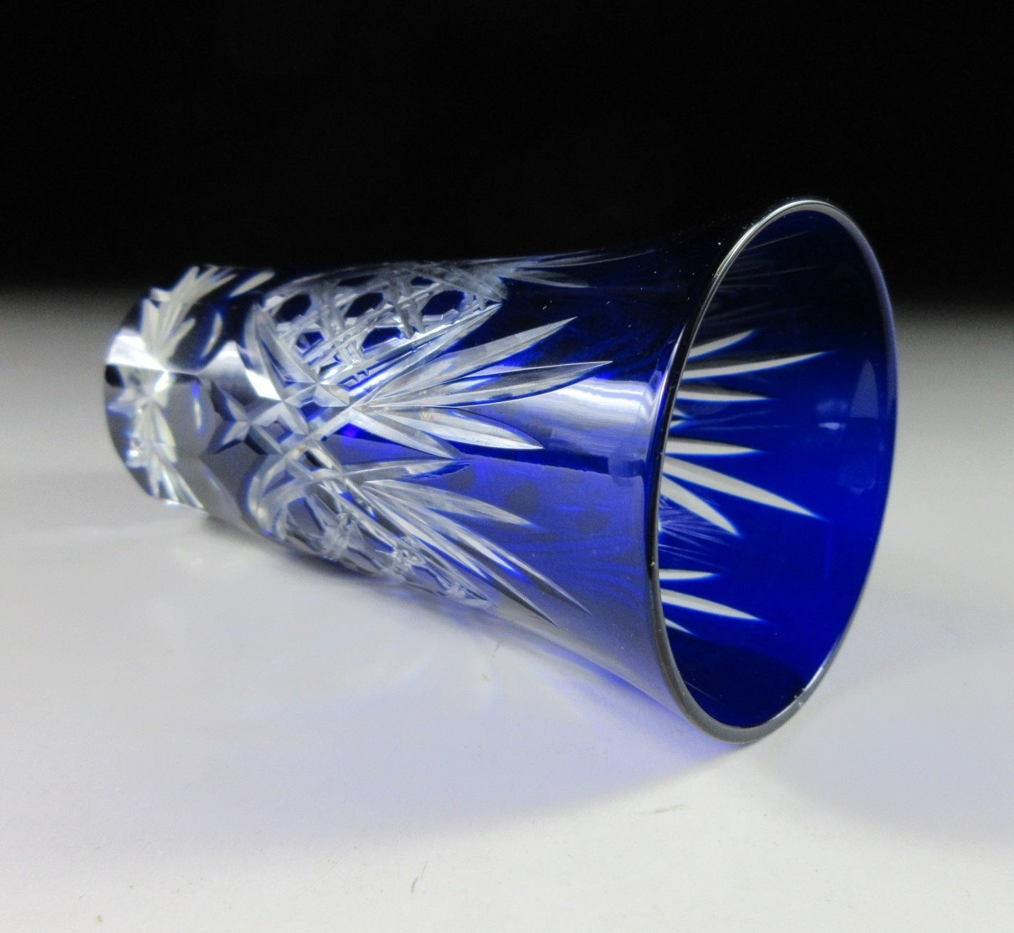 Small Vintage Kiriko Glass