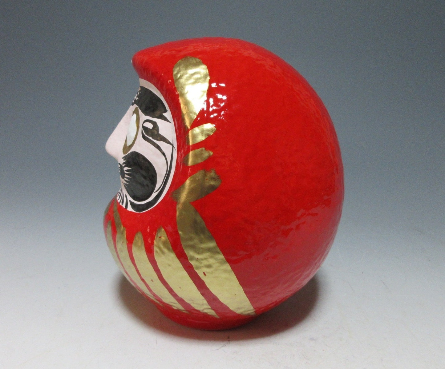 Large Vintage Papier-mâché Daruma