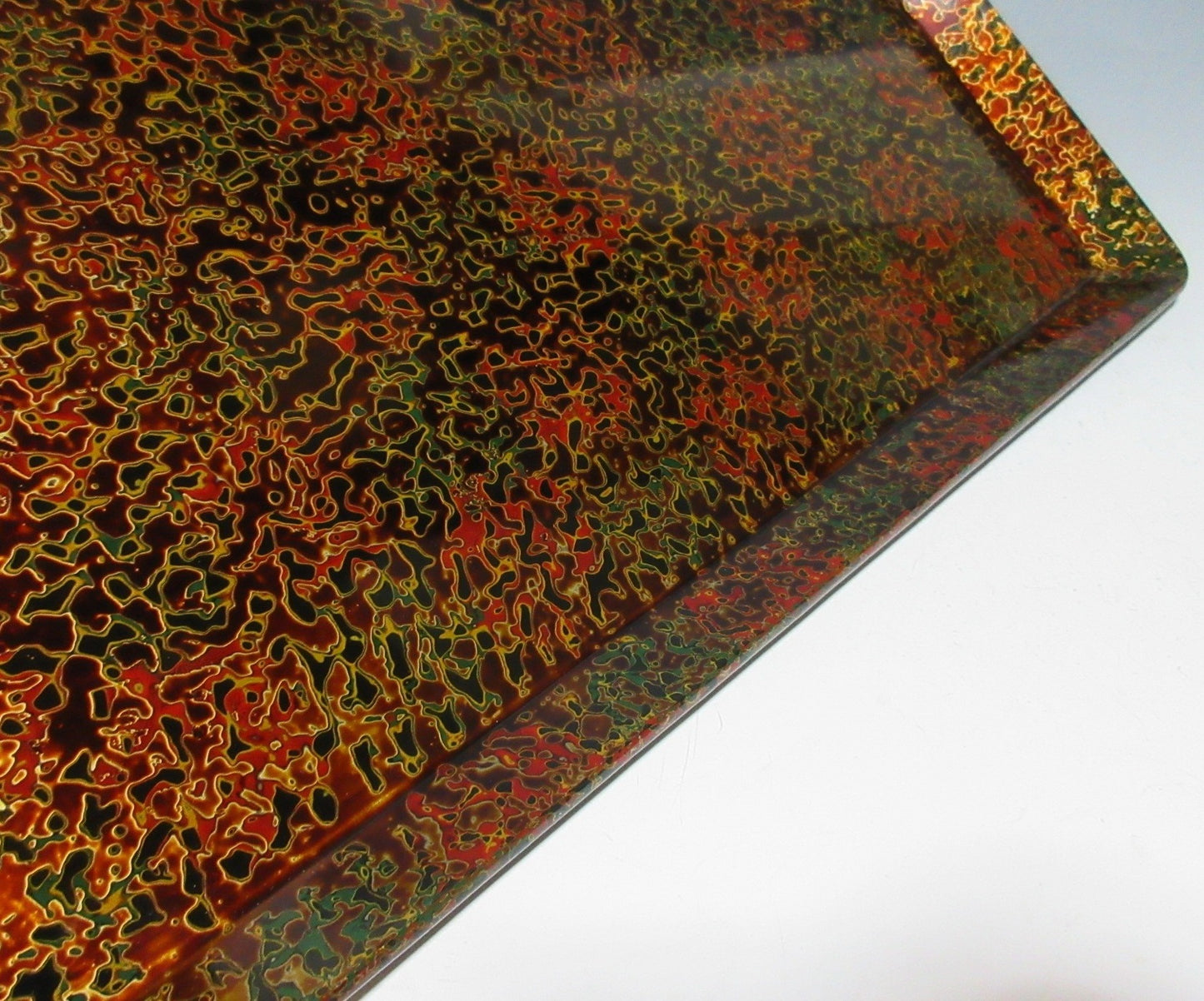 LARGE Tsugaru Lacquerware Tray #1