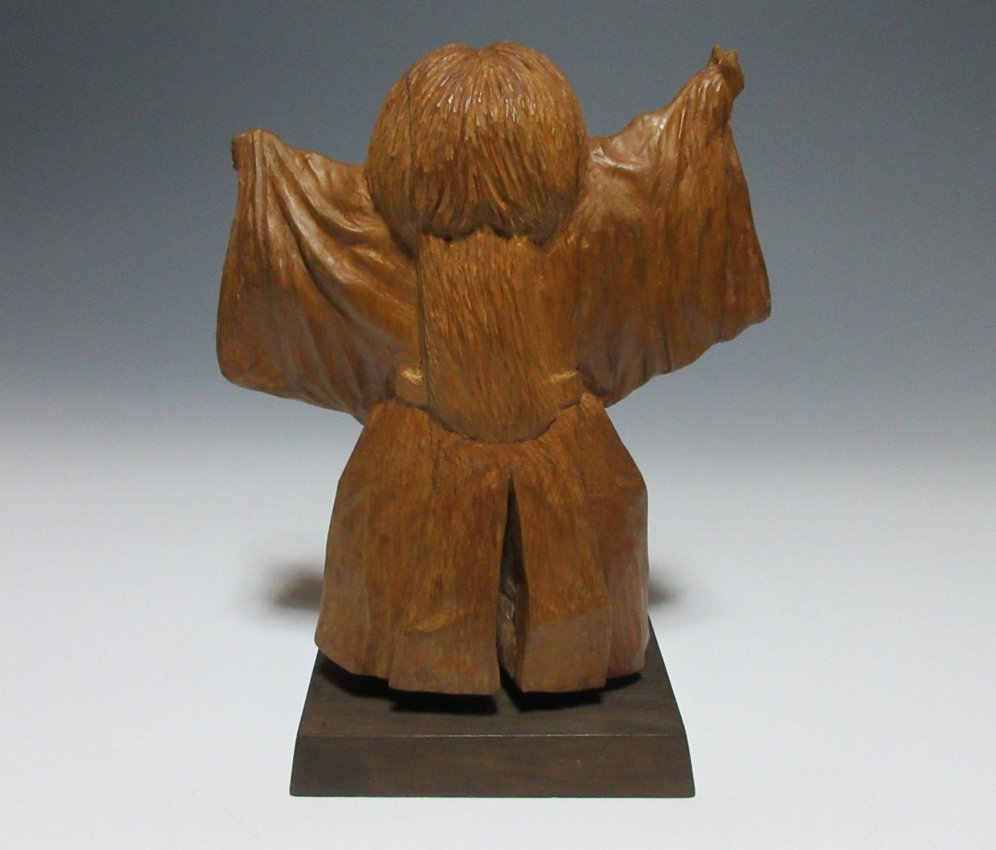 Vintage Noh Wood Carving