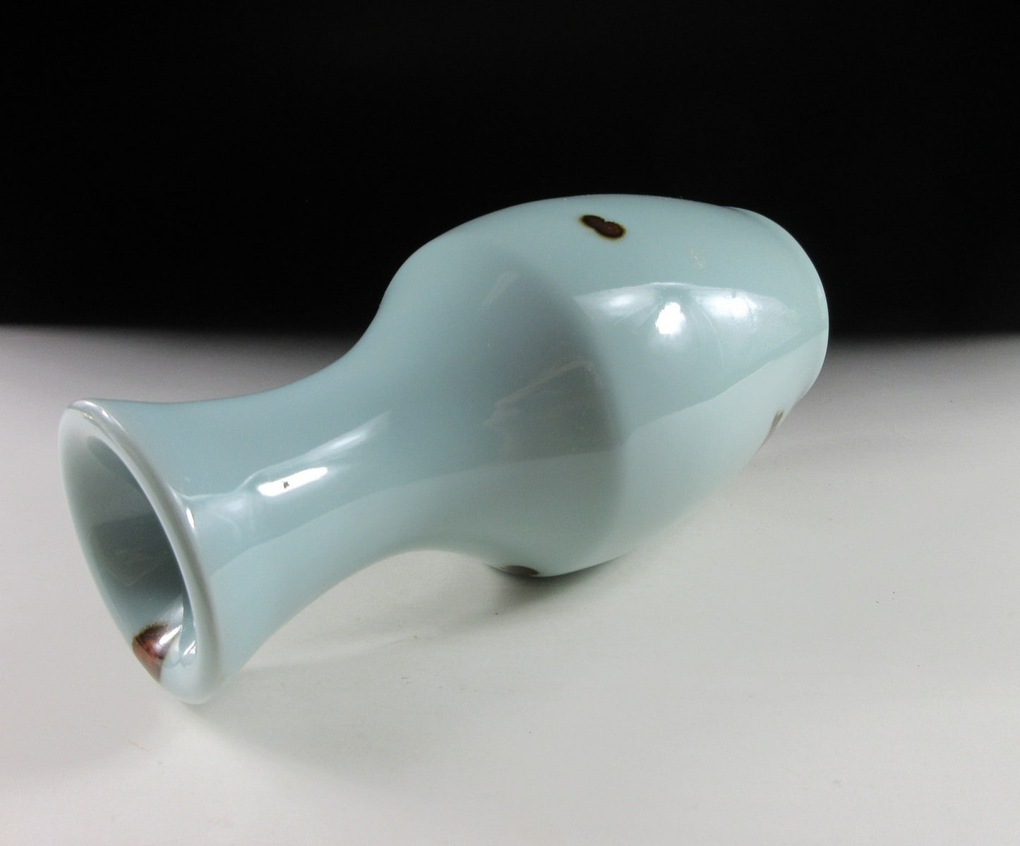 Wakunami Soryu II Celadon Glaze Vase