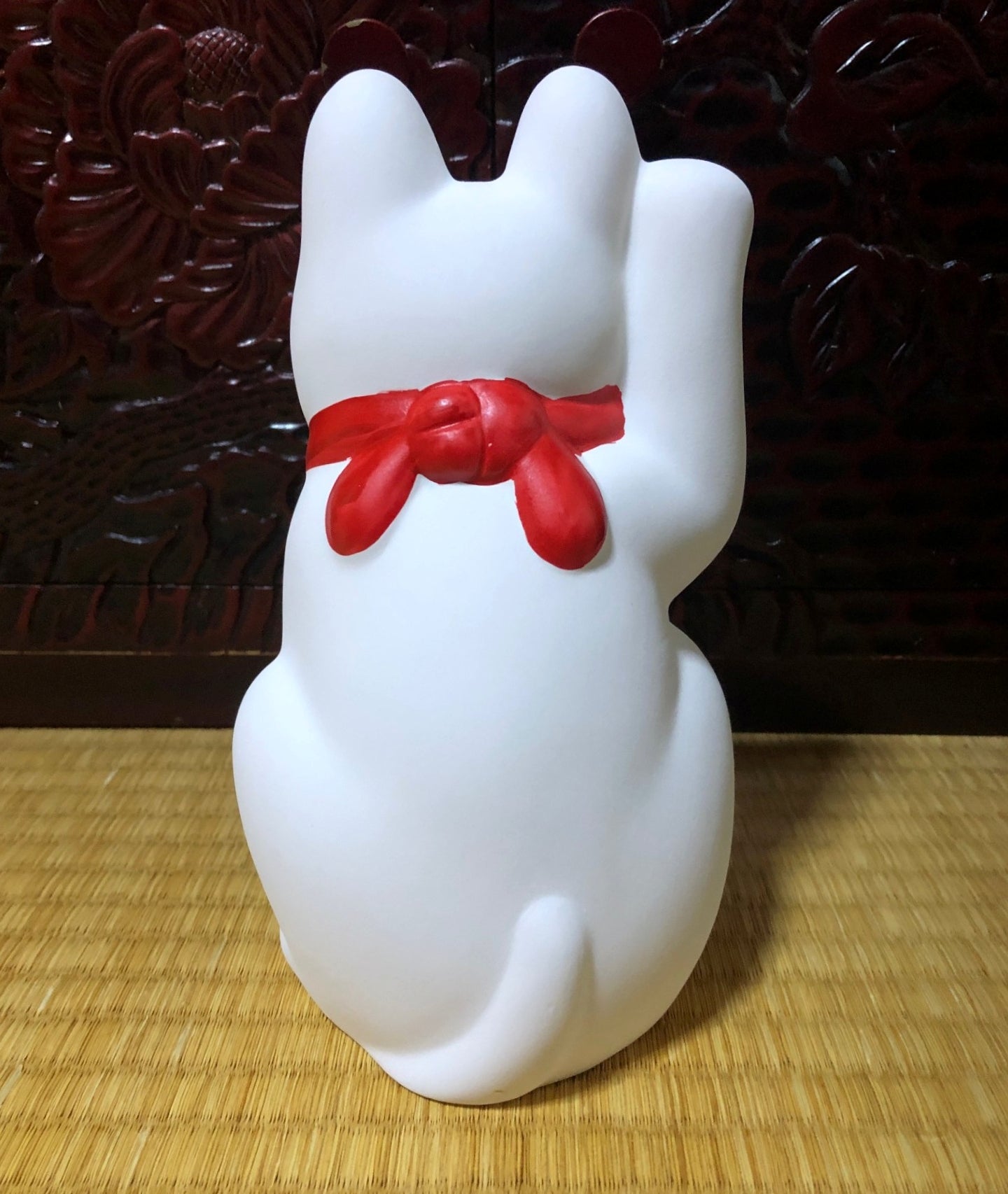 RESERVED - 7.5" Gotokuji Temple Maneki Neko
