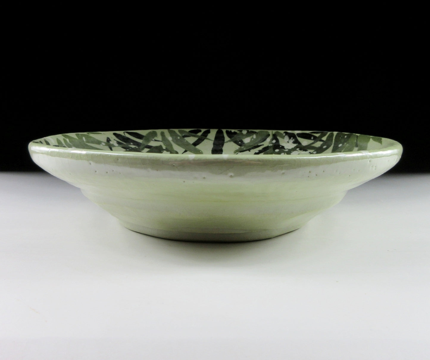 LARGE Yoshimura Rakunyu III 'Yuki Sasa' Bowl