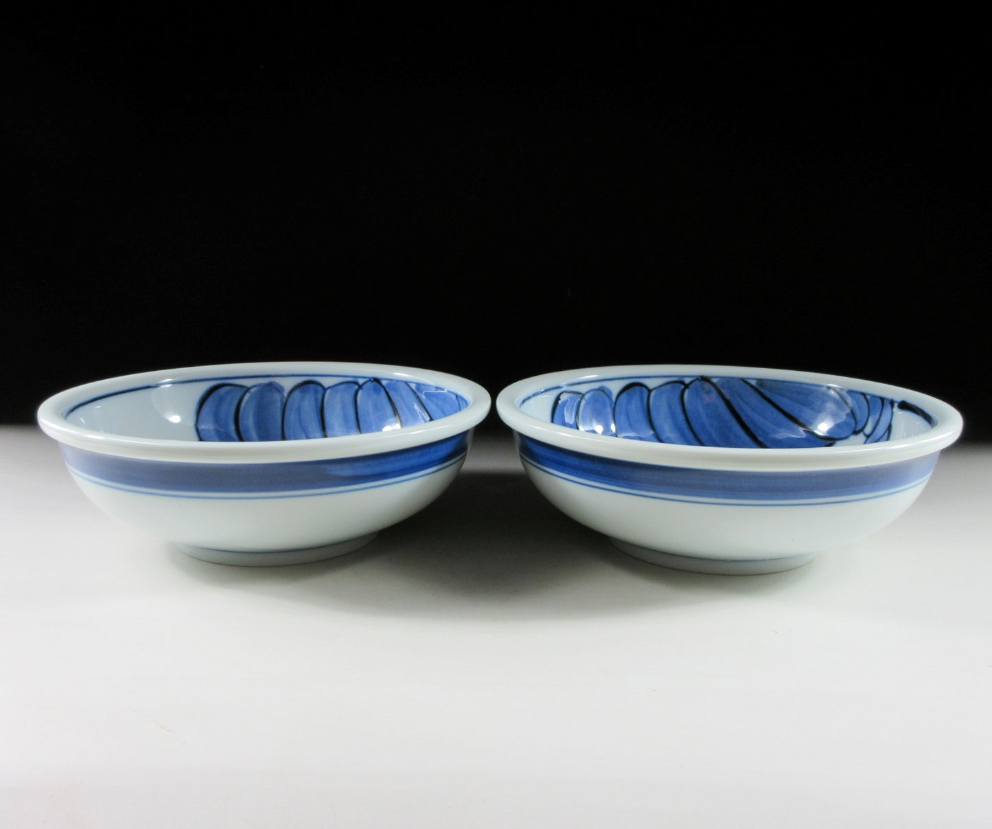 Pair of Sumo Ceremonial Rope Bowls #2