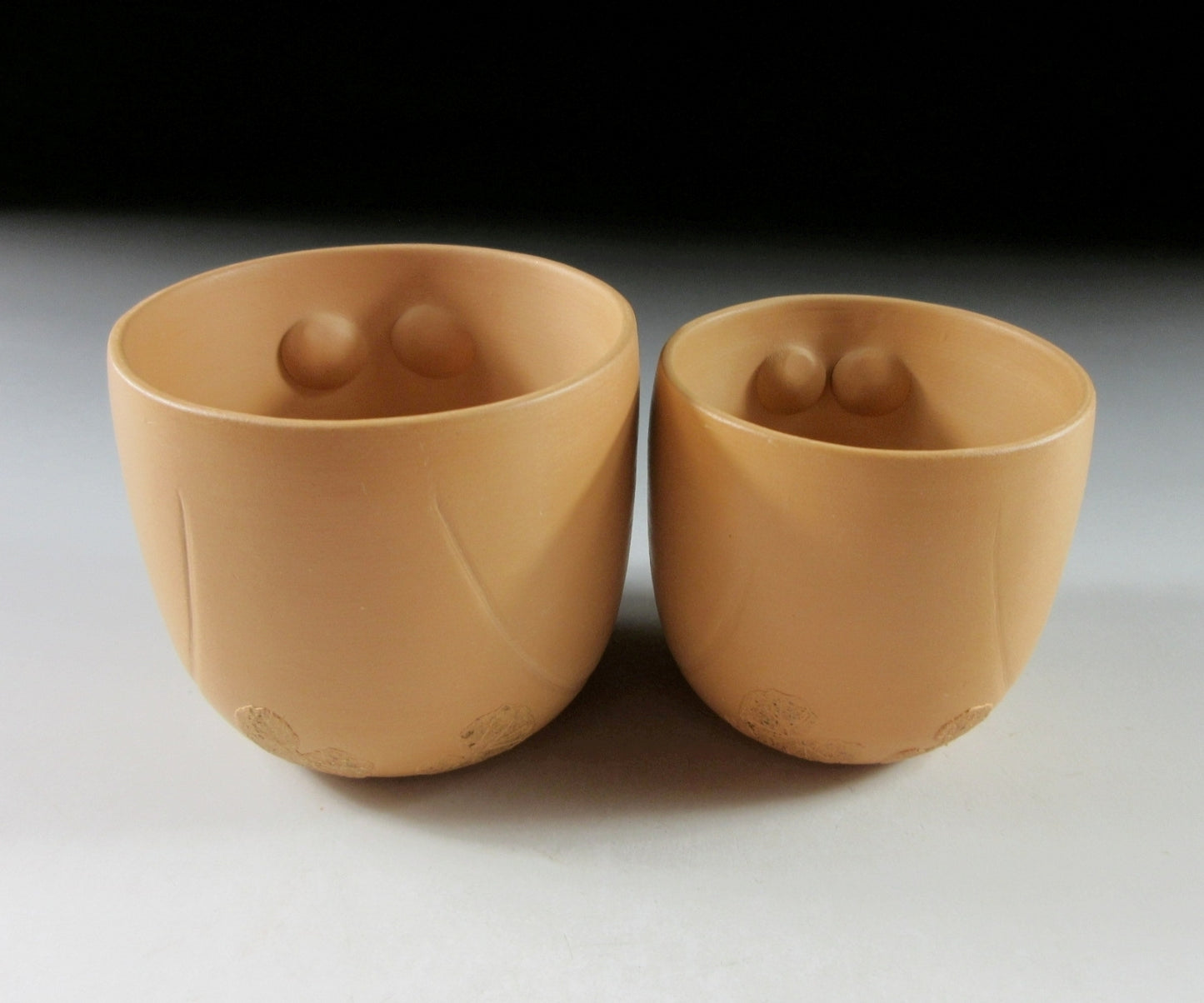 Miura Ginichiro Akita-ware Yunomi Tea Cups