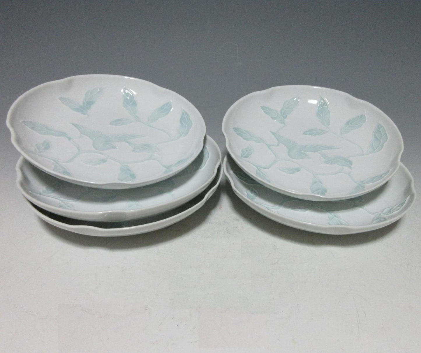 Set of Five Hasami-ware Plates