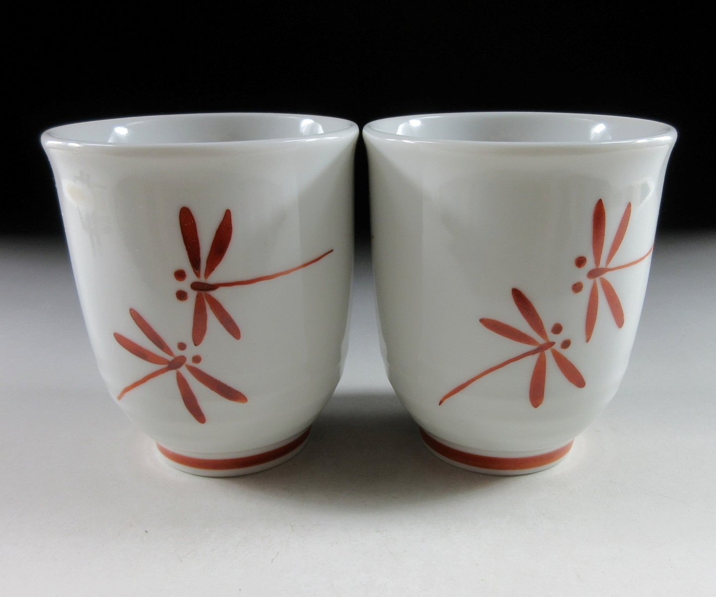 Kutani-ware Dragonfly Yunomi