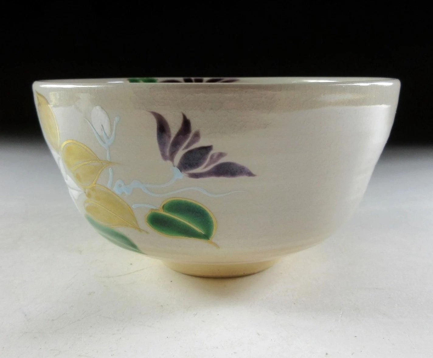 Oshikoji Gama Clematis Chawan Tea Bowl