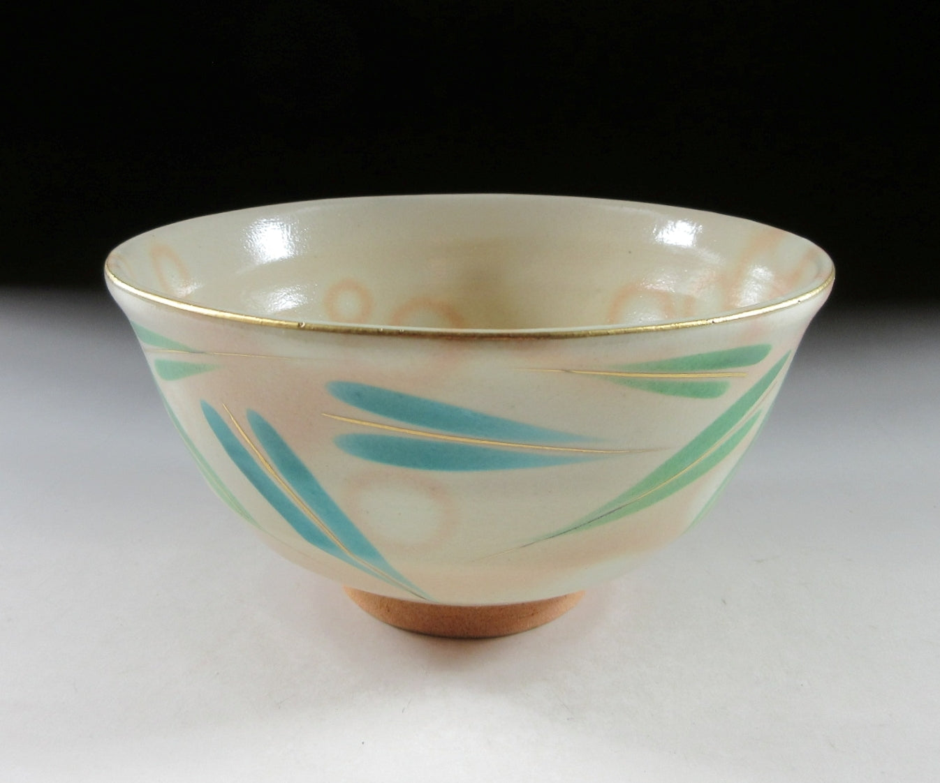 Tezuka Toho Bamboo Motif Chawan