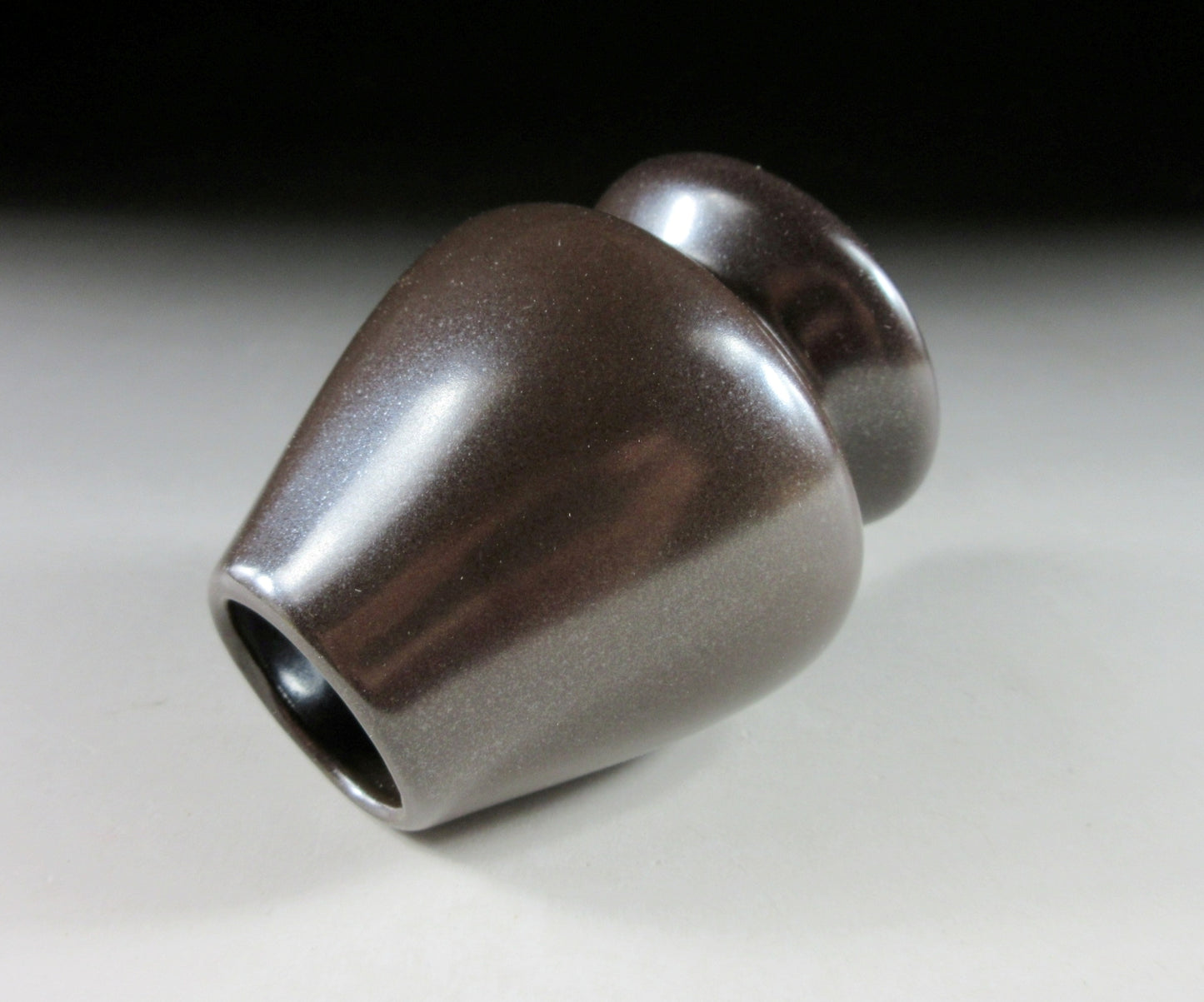 Iron Glaze Kusenaoshi and Shimitake Chashaku Set