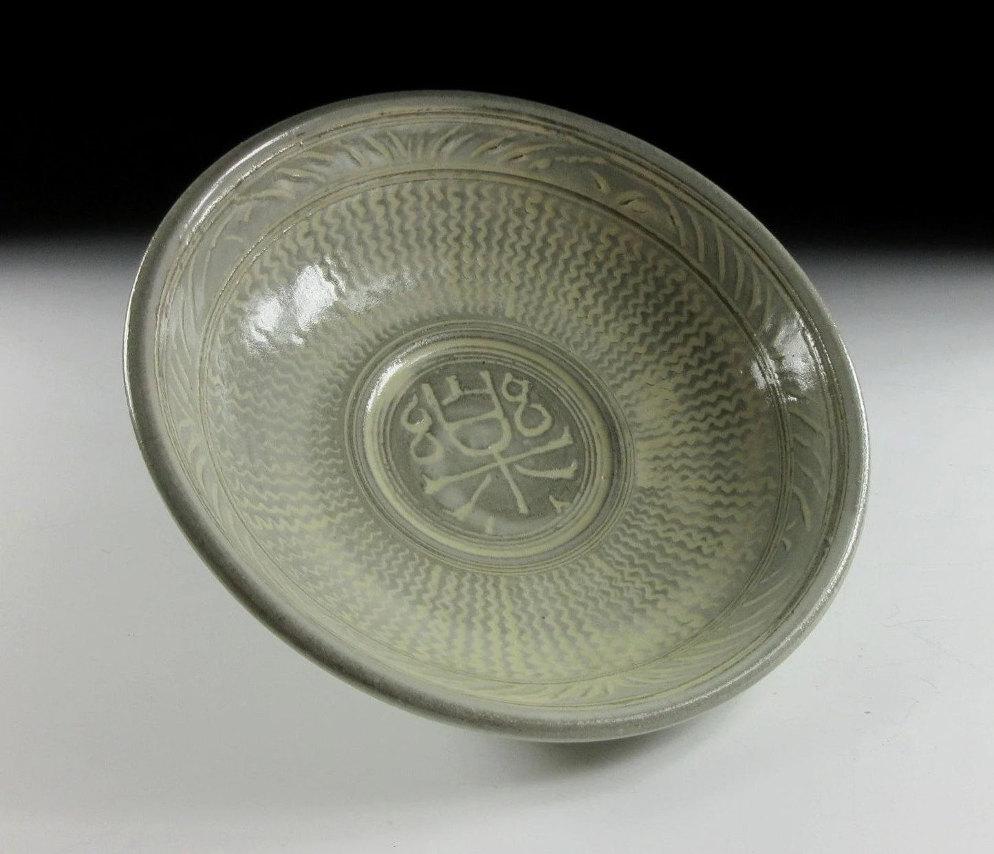 Kyo-ware Mishima Chawan for Summer