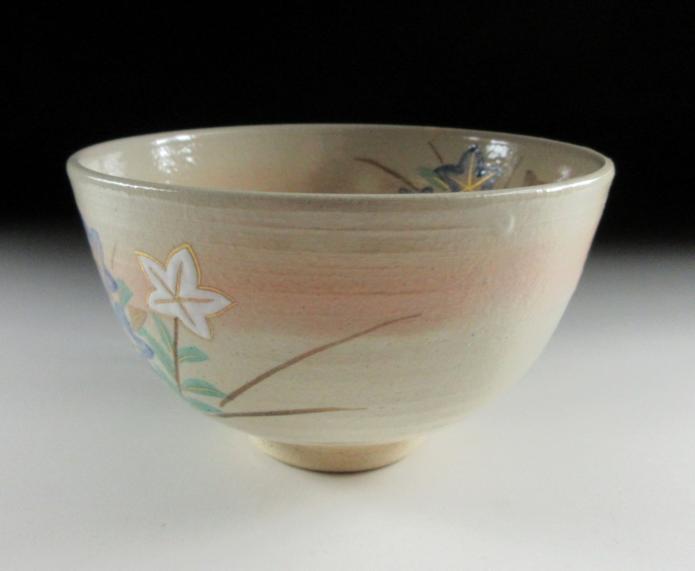 Nakamura Kaho Bellflower Chawan