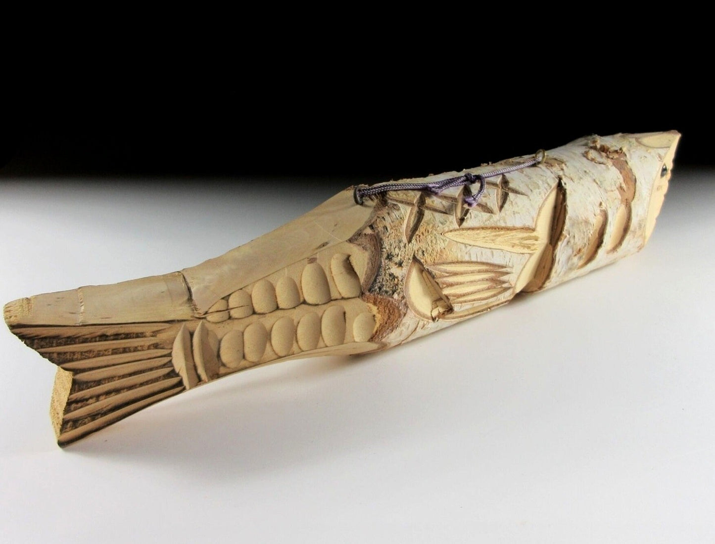 Wooden Fish Ornament #1