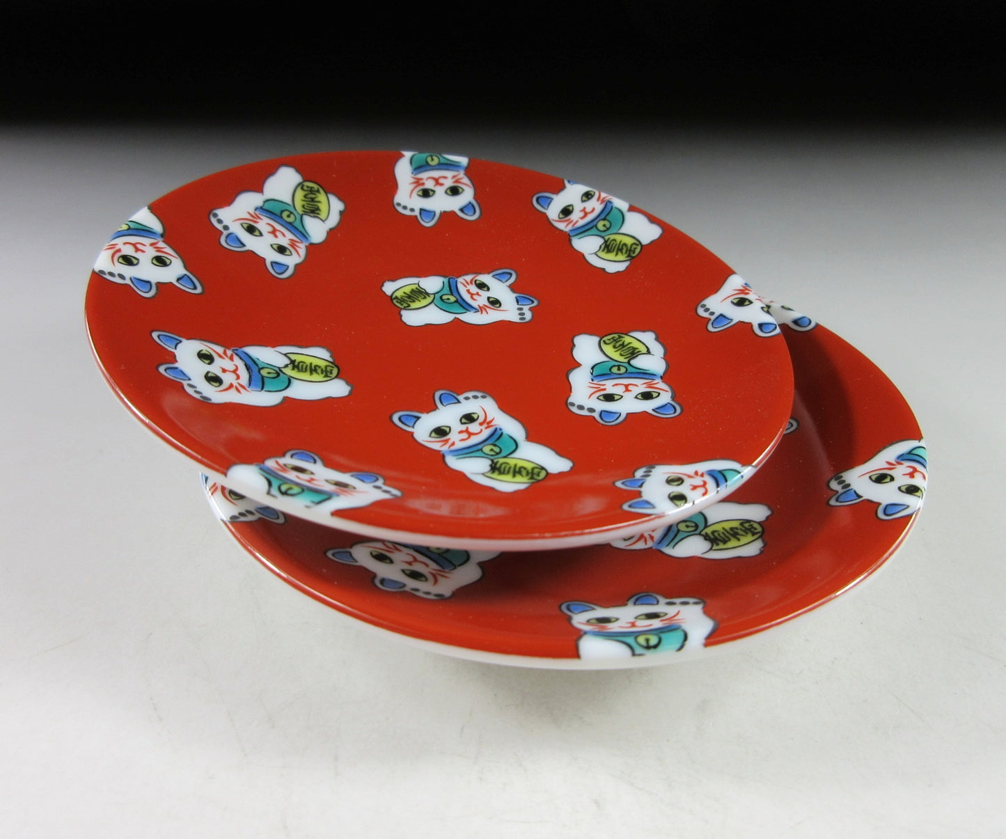 Seiko Gama Maneki Neko Mamezara Plates