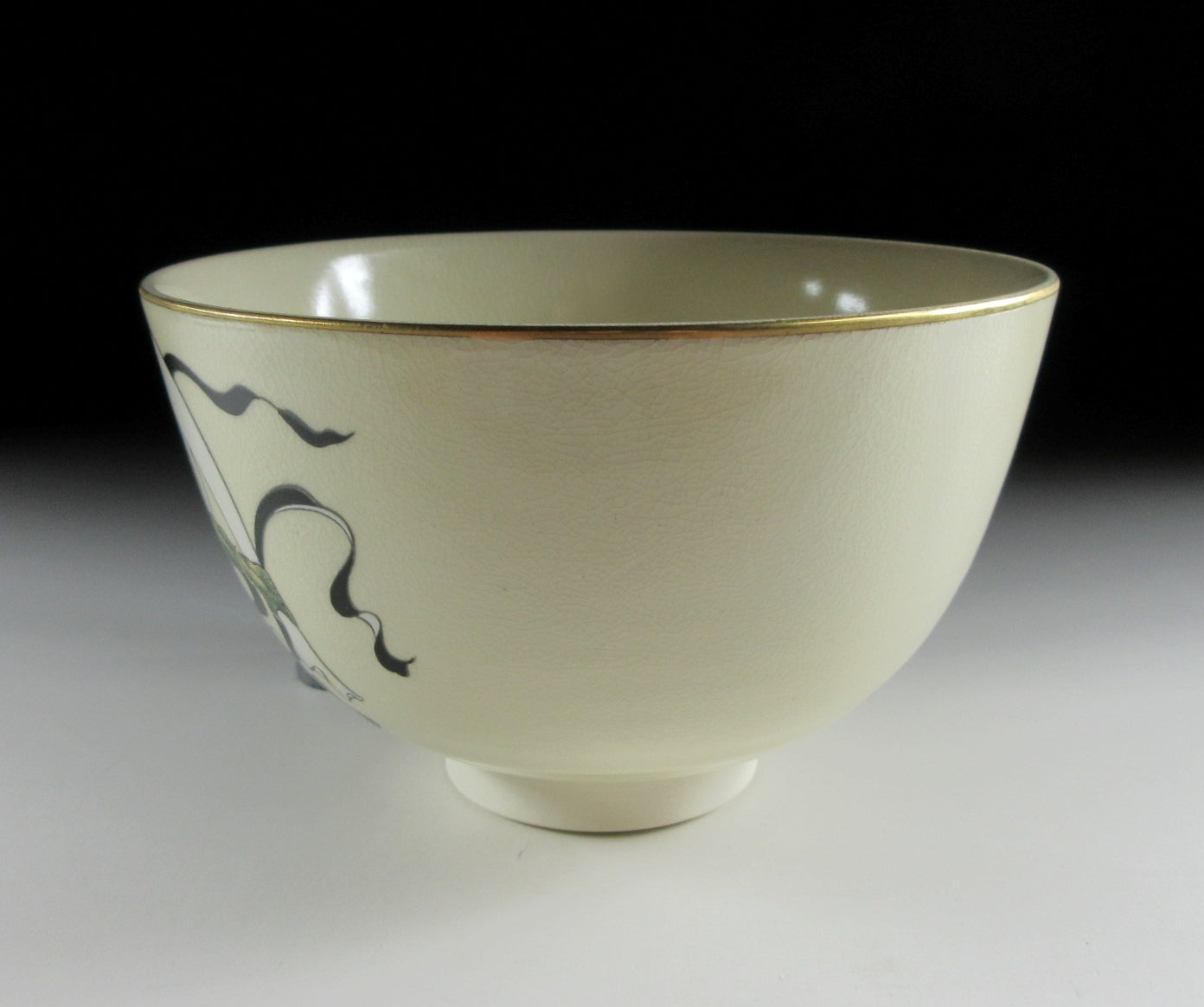 Kato Tohzan 'Fujin' God of Wind Chawan