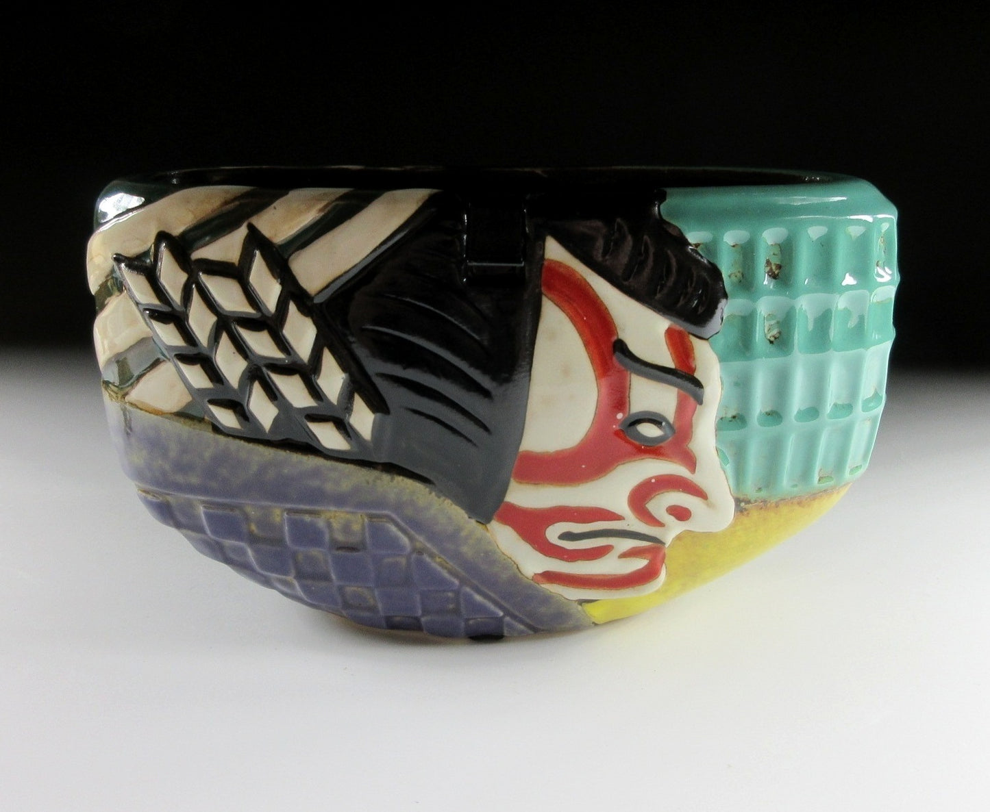 Kabuki Themed Mosquito Coil Holder