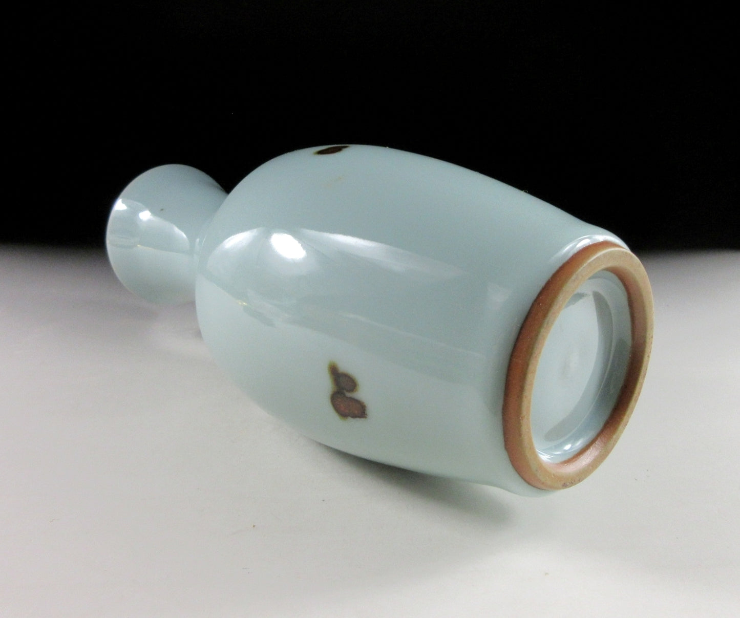 Wakunami Soryu II Celadon Glaze Vase
