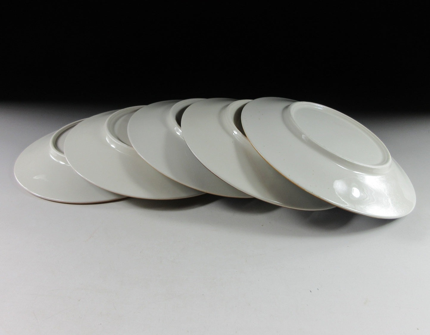 Set of Five Mino-ware Koi Plates