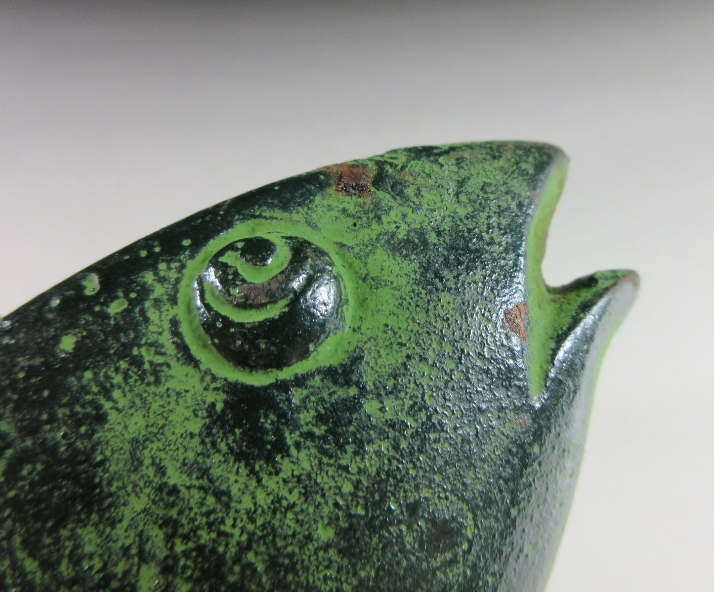 Vintage Nambu Tekki Hanging Vase