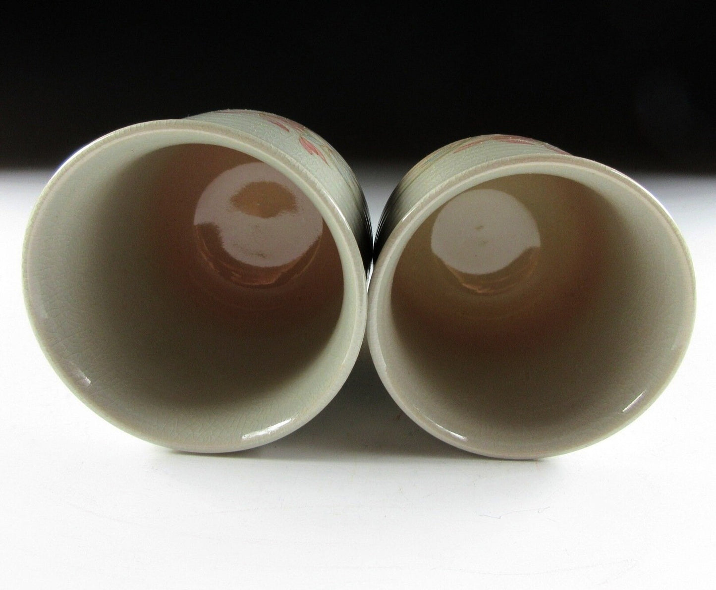 Pair of Hagi-ware Yunomi