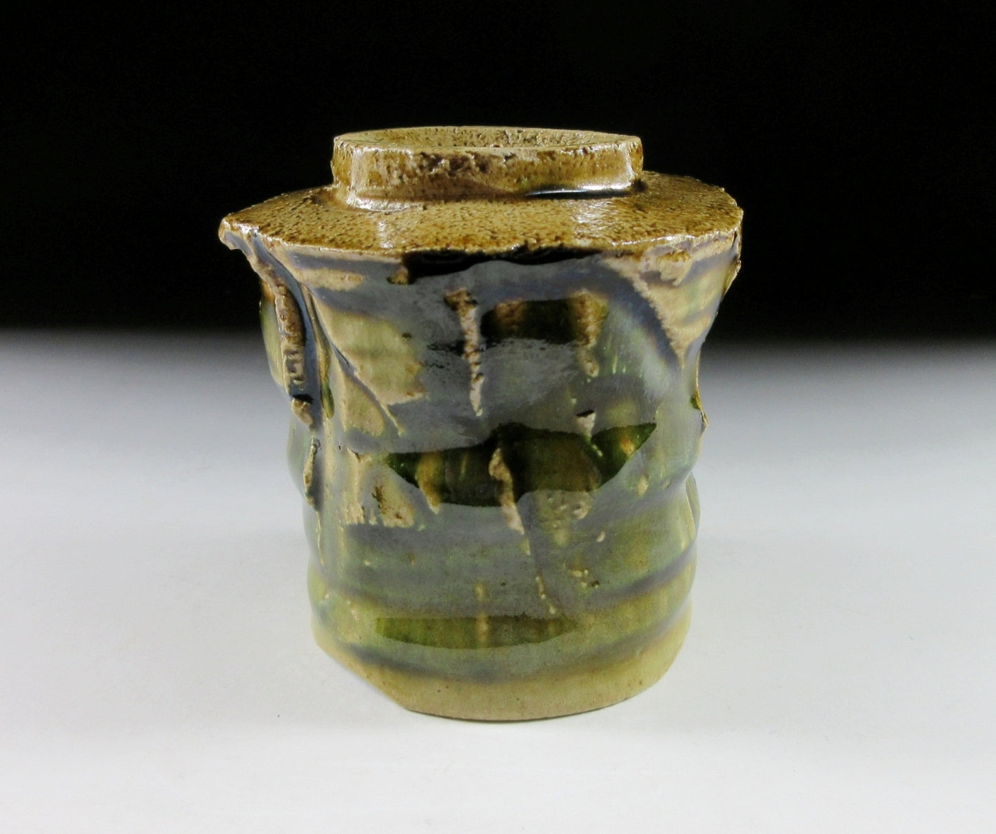 Yamada Masakazu Oribe Glaze Yunomi