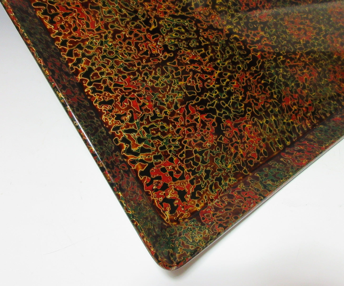 LARGE Tsugaru Lacquerware Tray #1