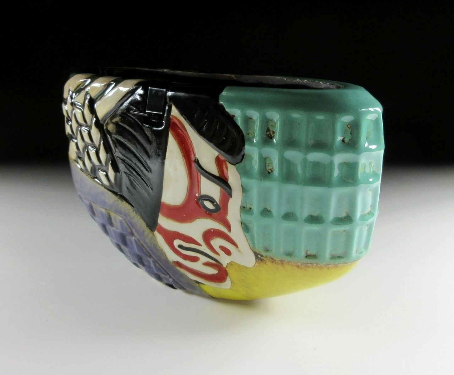 Kabuki Themed Mosquito Coil Holder