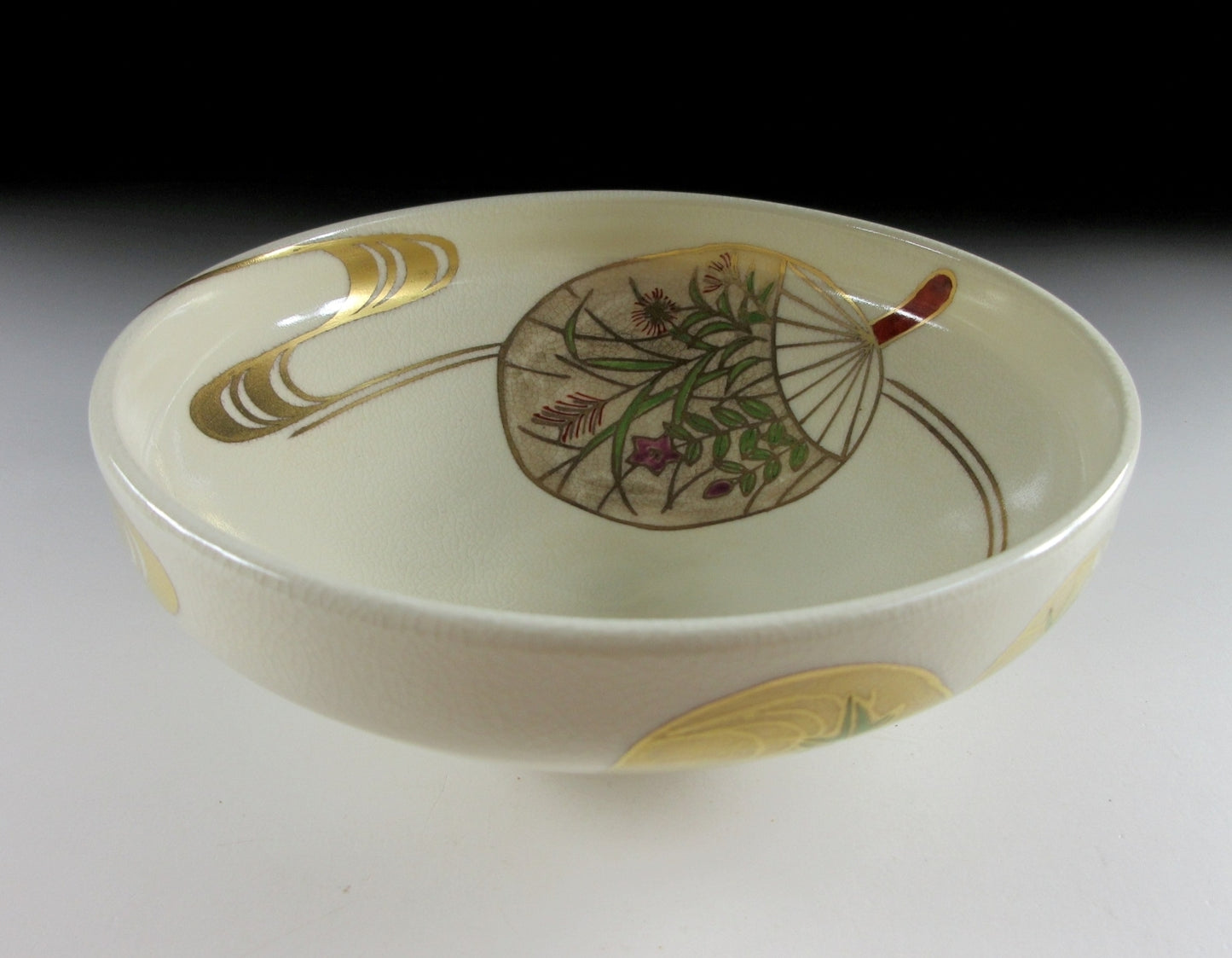 Hashimoto Shiun Uchiwa Hira Chawan