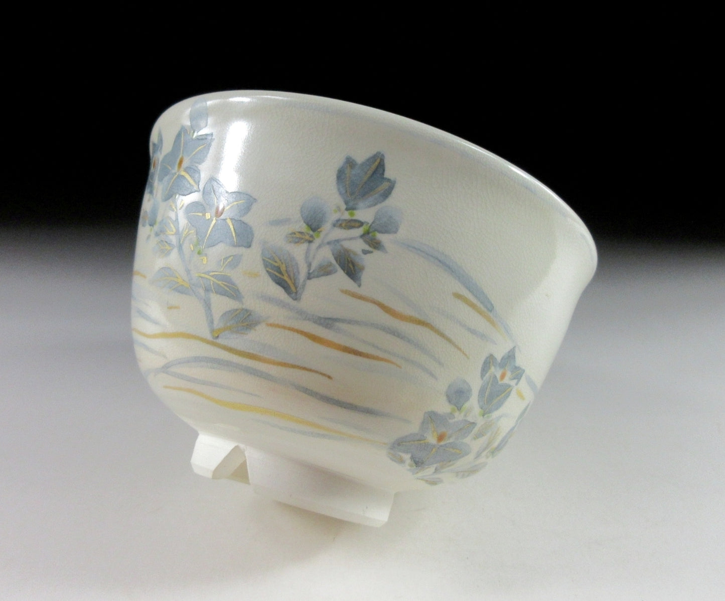 Nakamura Juzan Bellflower Chawan