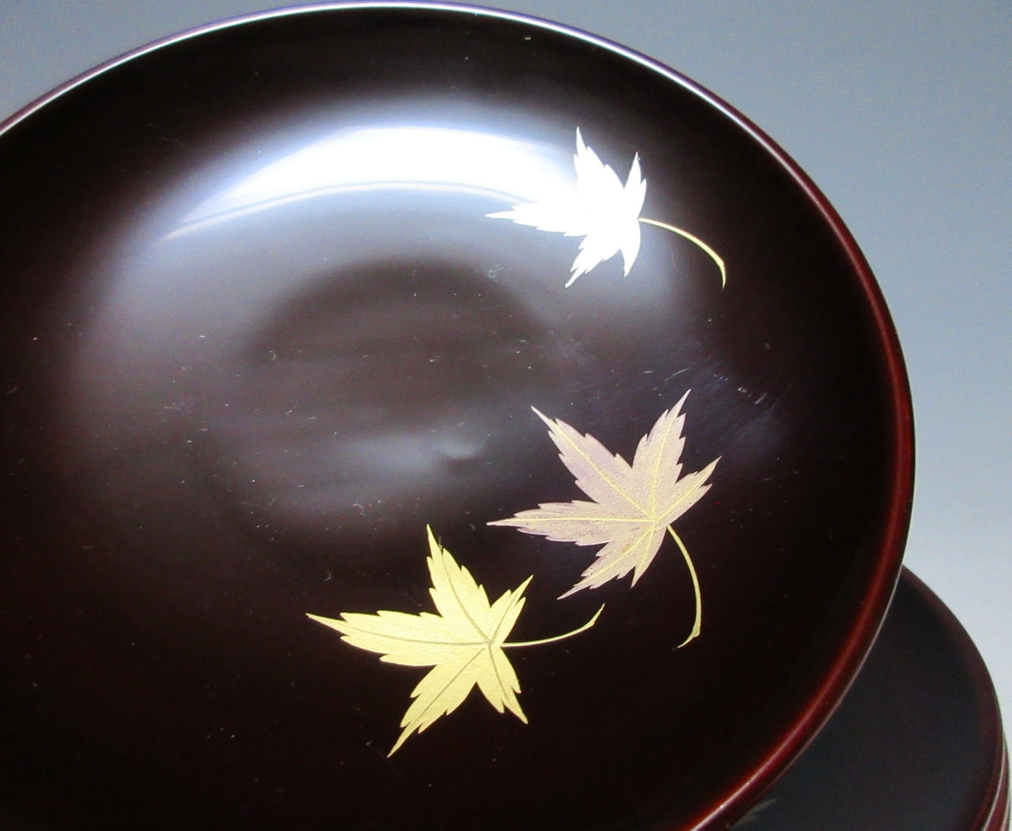 Kato Takeo Aizu-nuri Plates