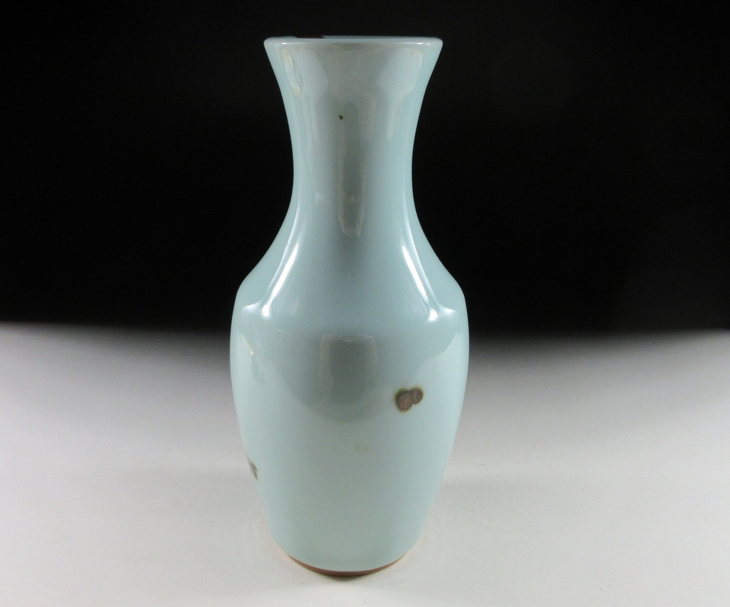 Wakunami Soryu II Celadon Glaze Vase