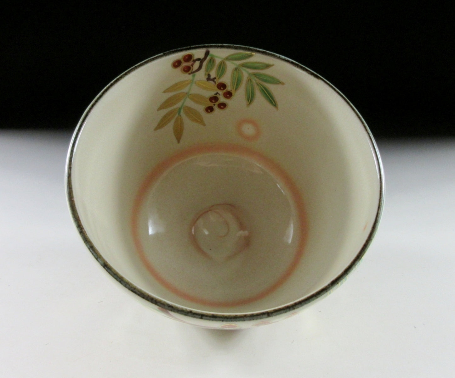 Hashimoto Shiun Nandina Berry Chawan