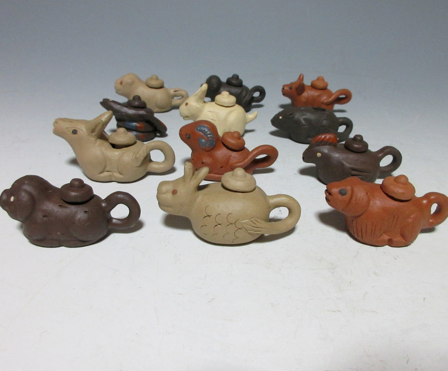 Miniature Zodiac Teapot Set