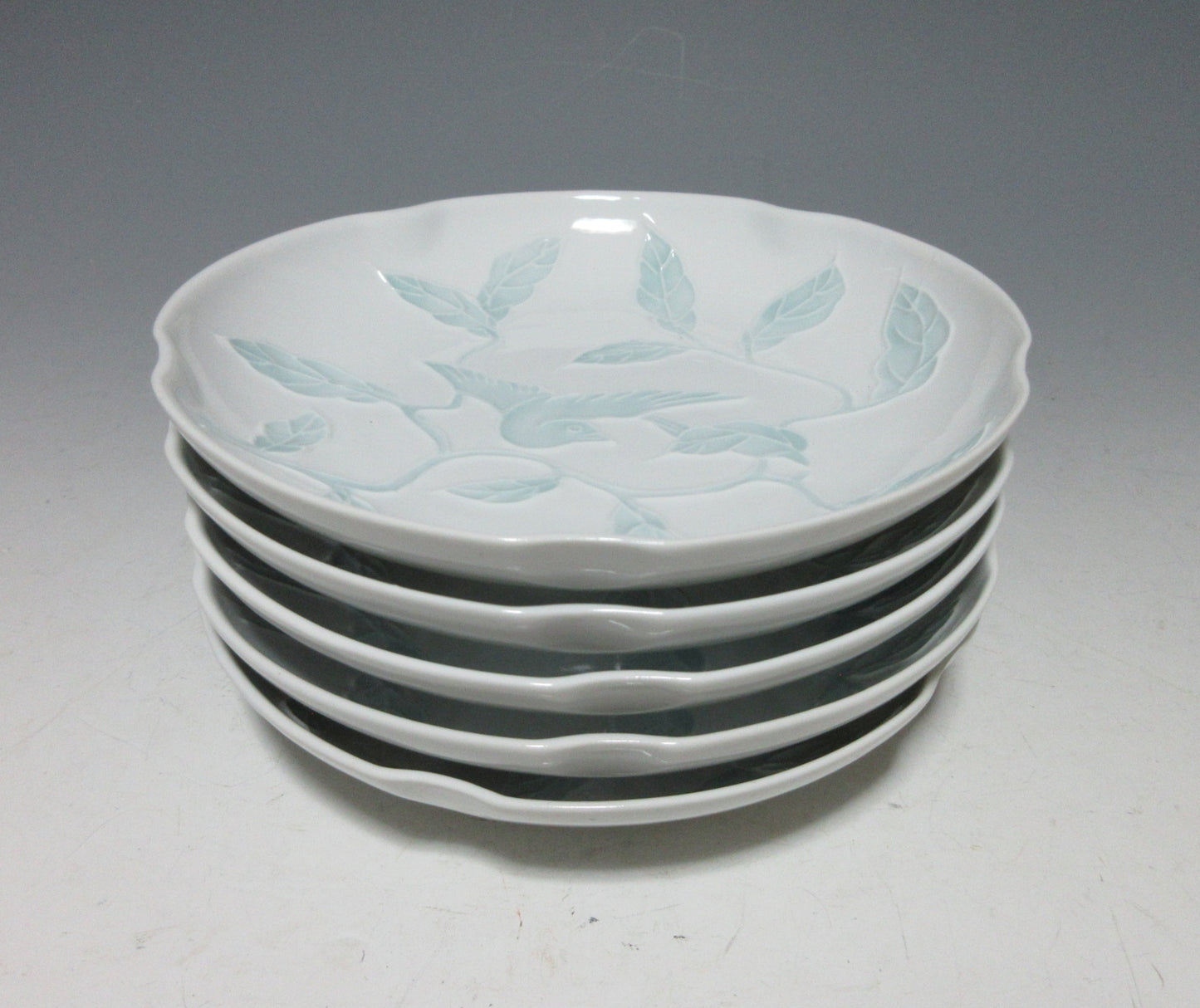 Set of Five Hasami-ware Plates