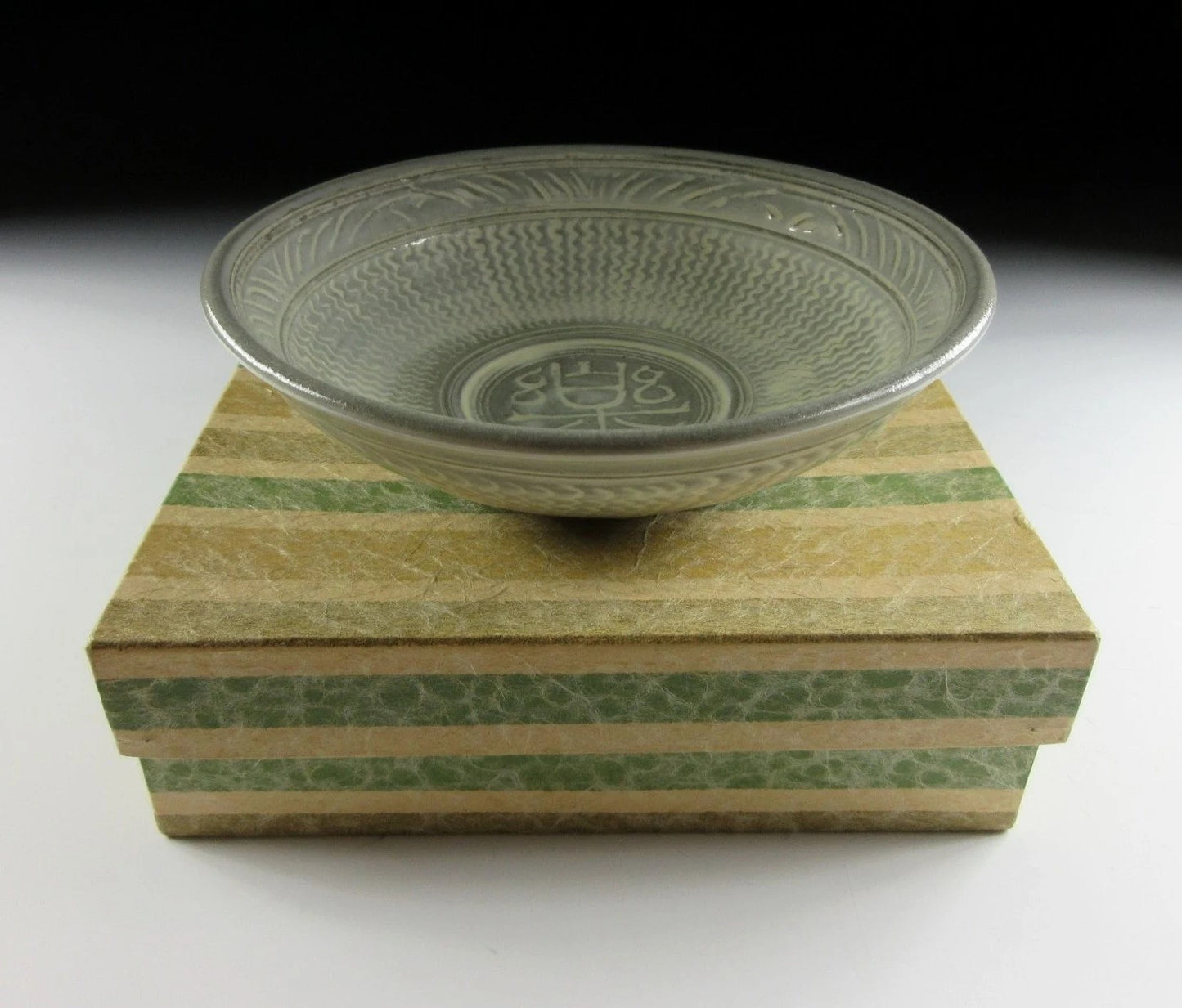 Kyo-ware Mishima Chawan for Summer