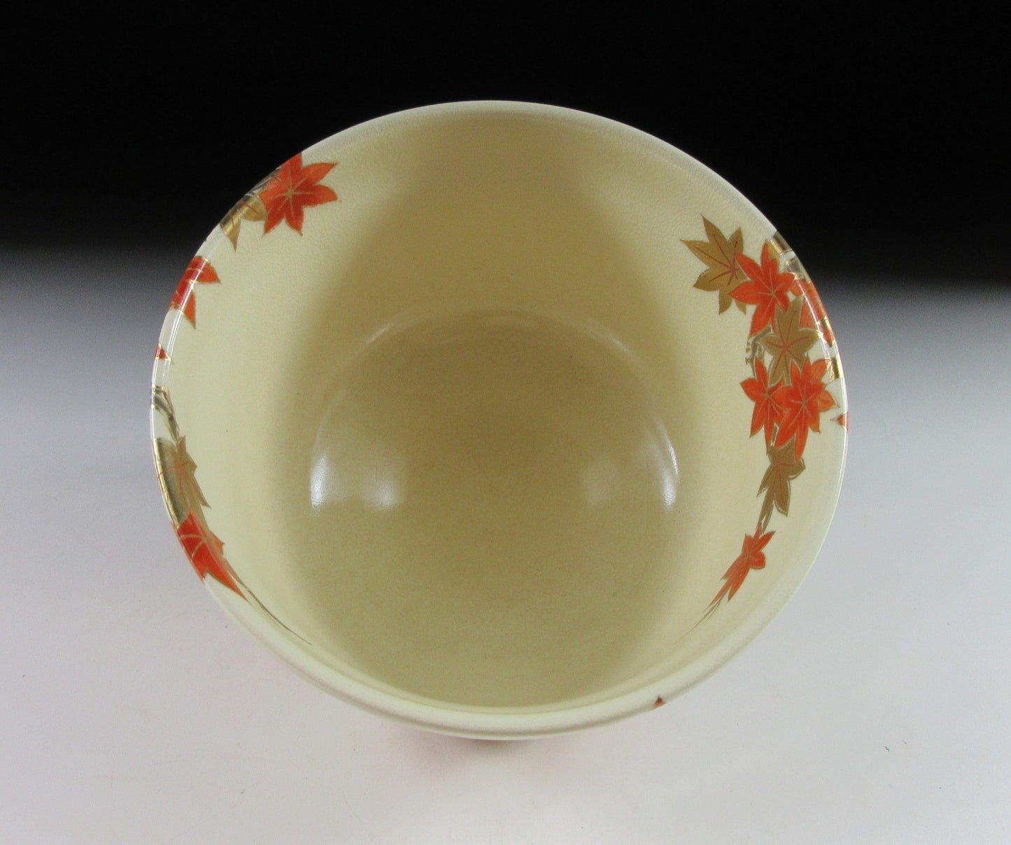 Miyaji Eika Momiji-gari Chawan