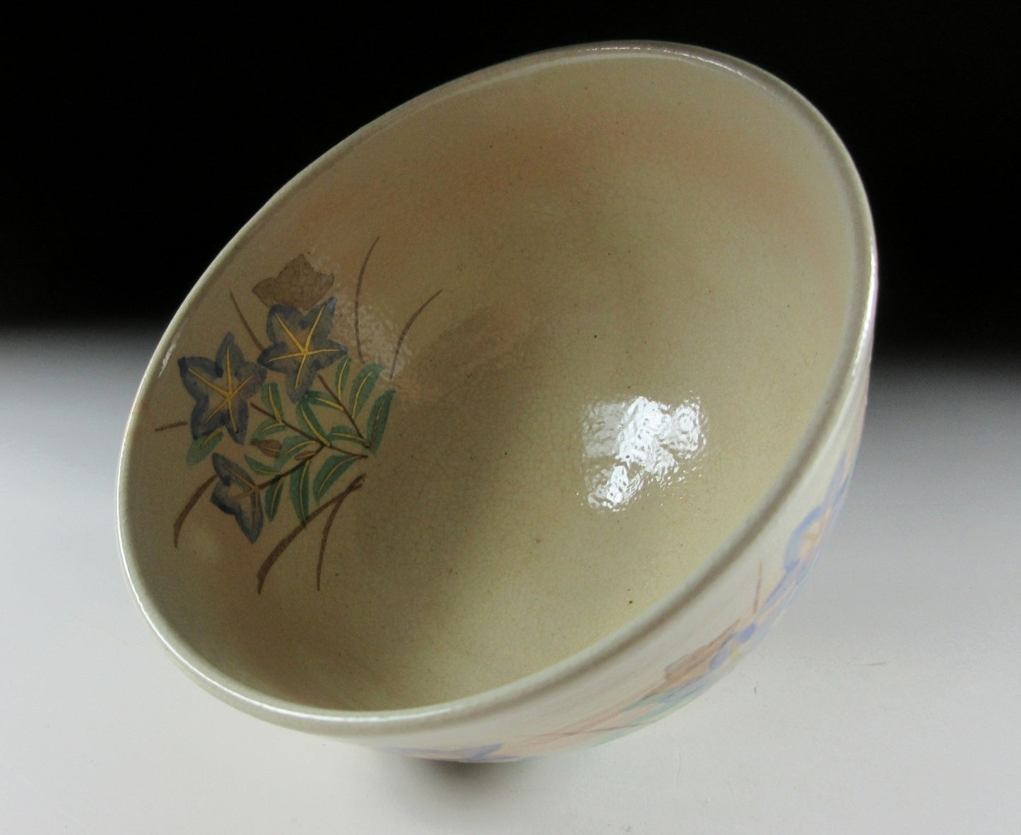 Nakamura Kaho Bellflower Chawan